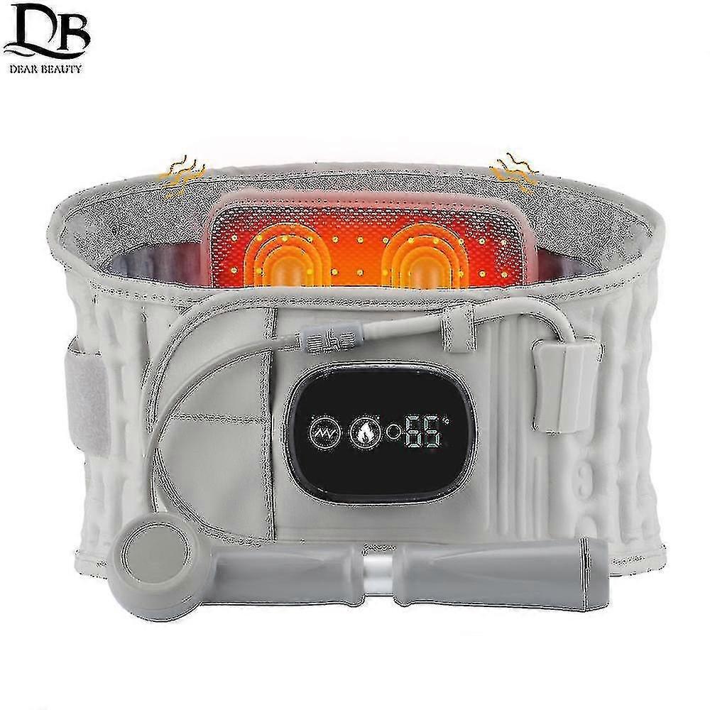 Back Decompression Belt 3 Modes Heat Vibration Spinal Air Traction Belt For Lower Back Pain Ref Back Support Lumbar Massager 2025