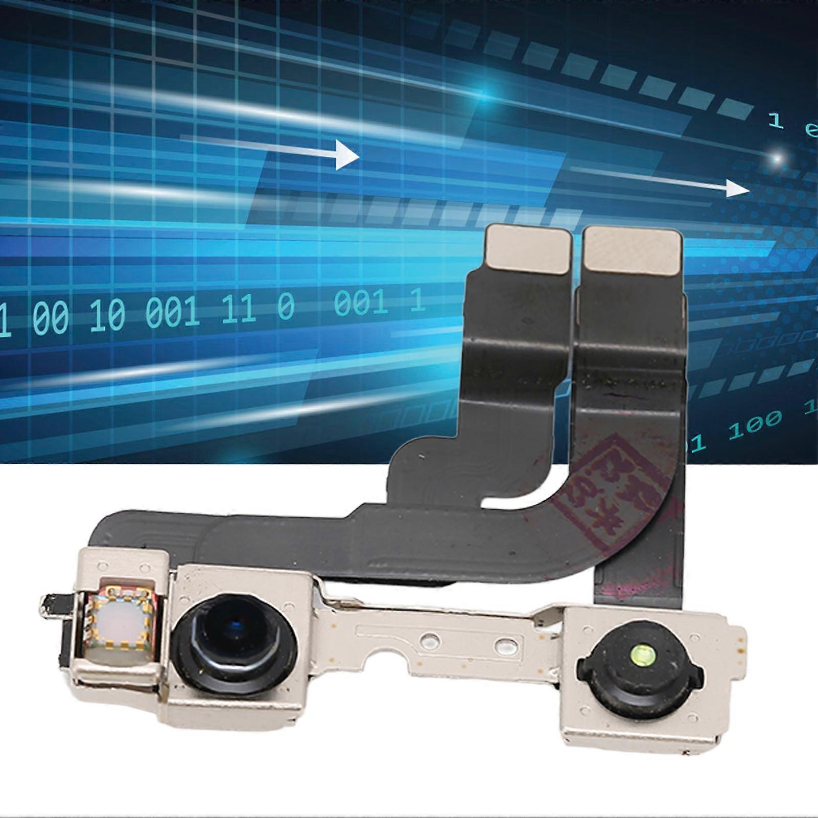 Front Camera Flex Cable Facing Selfie Replacement for IPhone 12 Pro Max with Light Sensor 