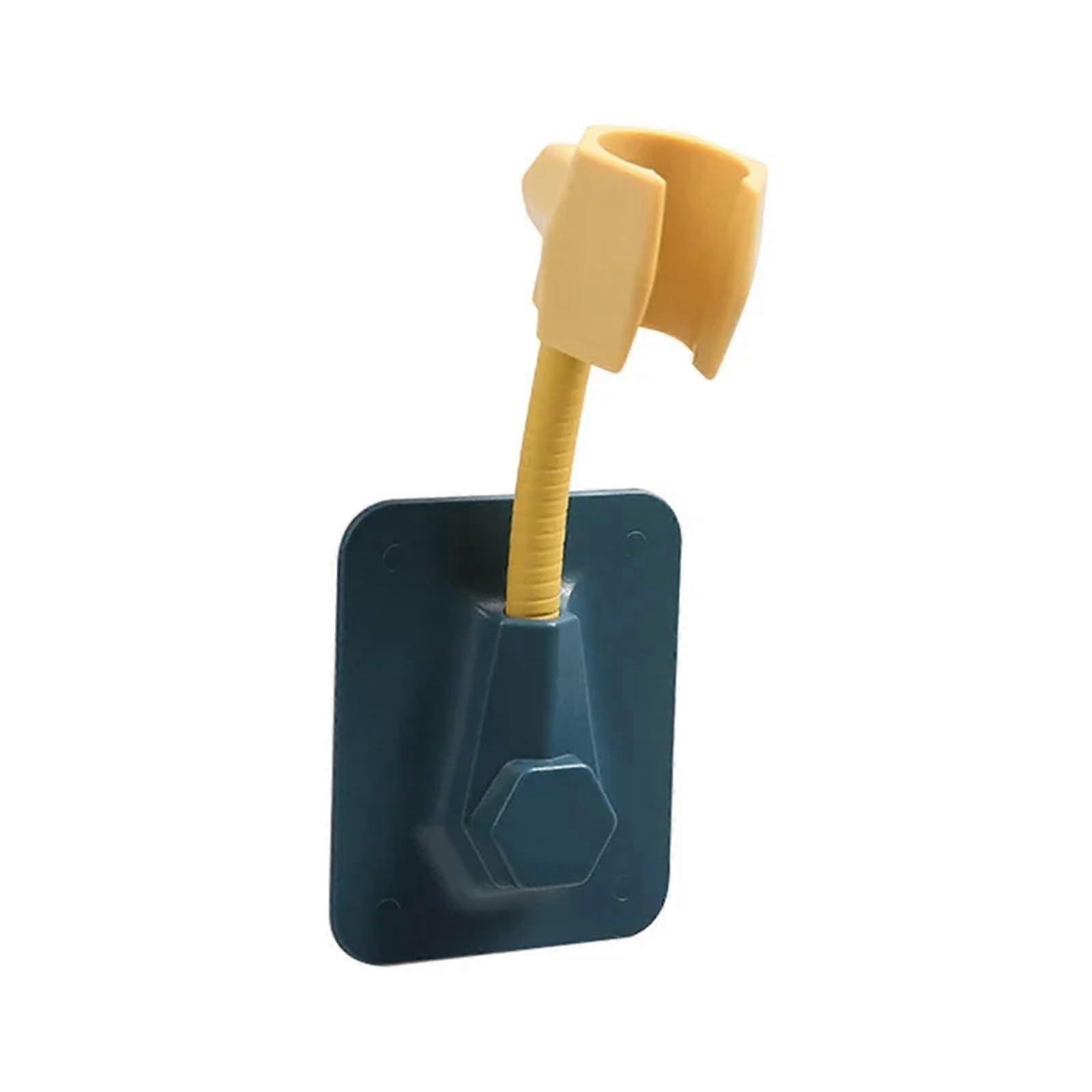 Shower Head Bracket Adjustable Holder For Bathroom Wall Mounted Shower Rail Compatible Yellow