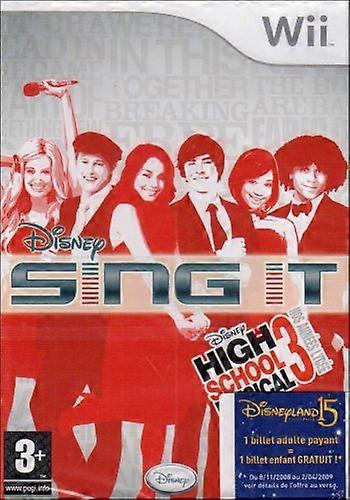 HIGH SCHOOL MUSICAL 3 Sing It - Wii - PAL