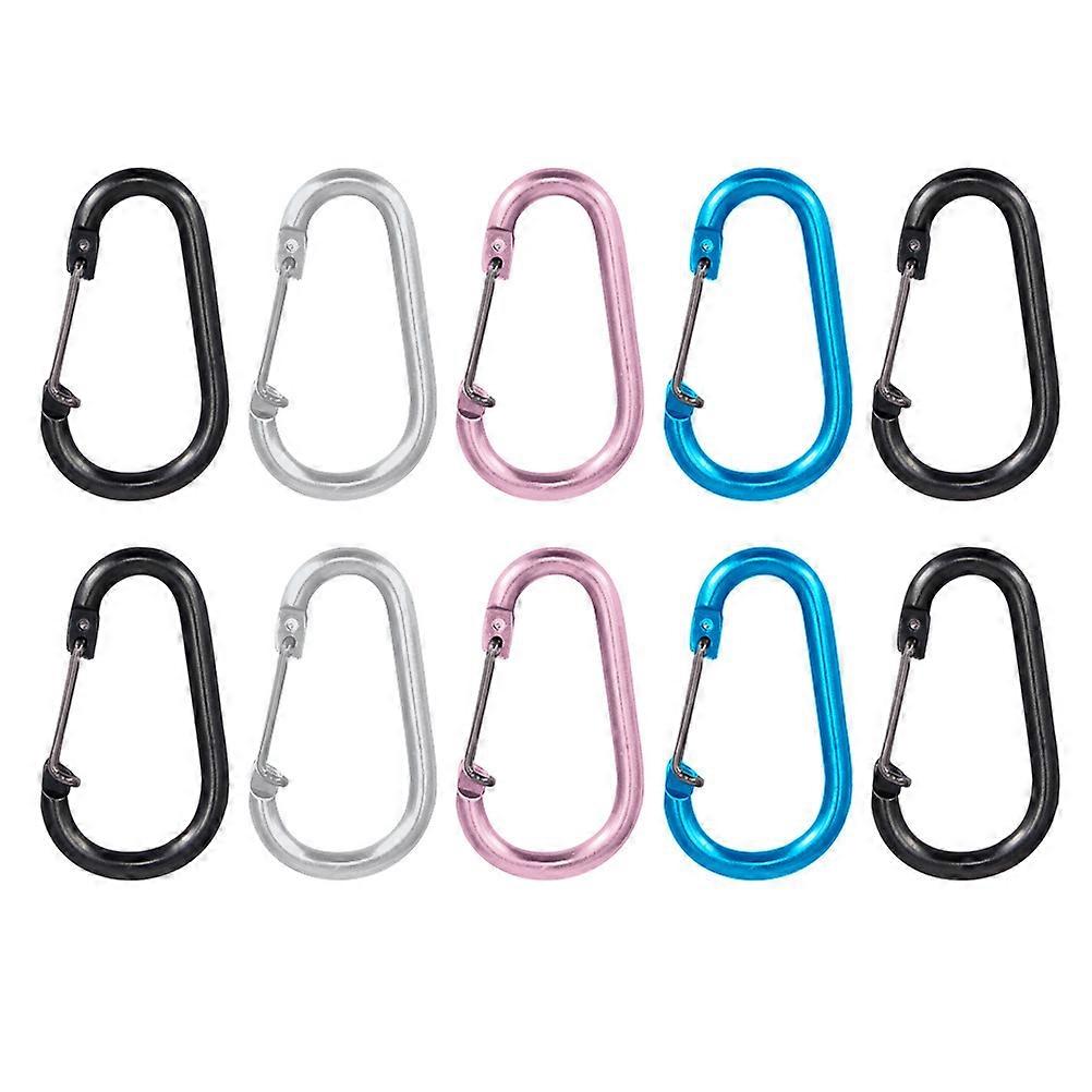 Portable Bottle Holders Aluminium Alloy Kettle for Outdoor Use 10Pcs