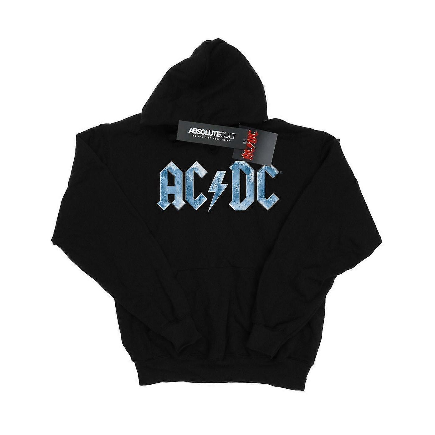 AC/DC garçons glace bleue Logo Hoodie