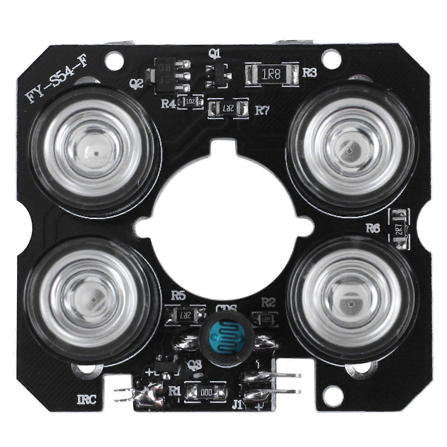 4 array IRL led Spot Light Infrarood 4x IRL LED-raad voor CCTV-camera's nachtzicht (52 mm diameter)