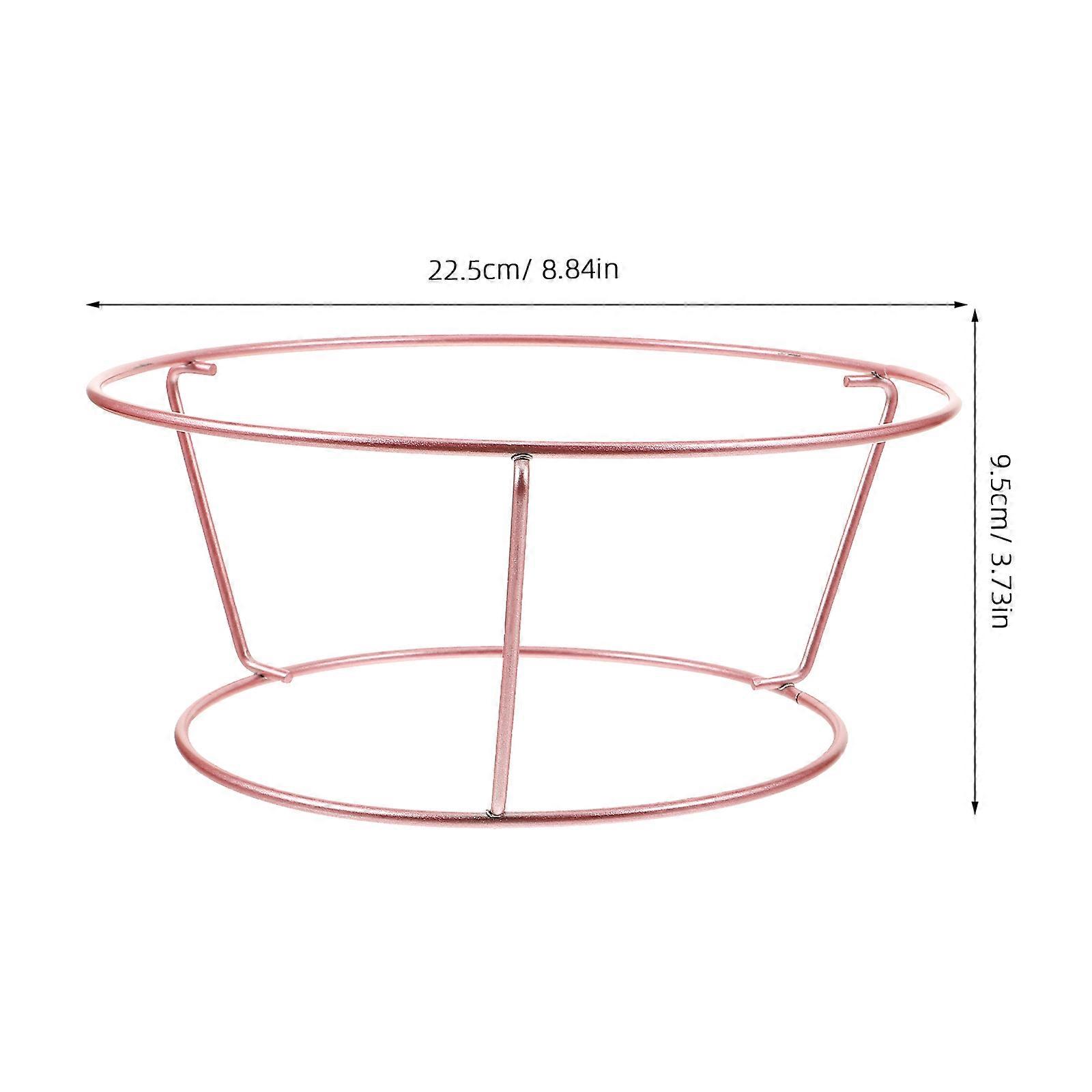 Egg Cake Cooling Rack Metal for Cooling 3Pcs Round Bread Drying Stand