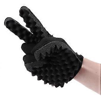 1 Pcs Barber Éponge Gants Afro Cheveux Curl Gants Cheveux Noirs Twist Brosse Barbers Curls Coil Tool Curl Wave Styling Tool