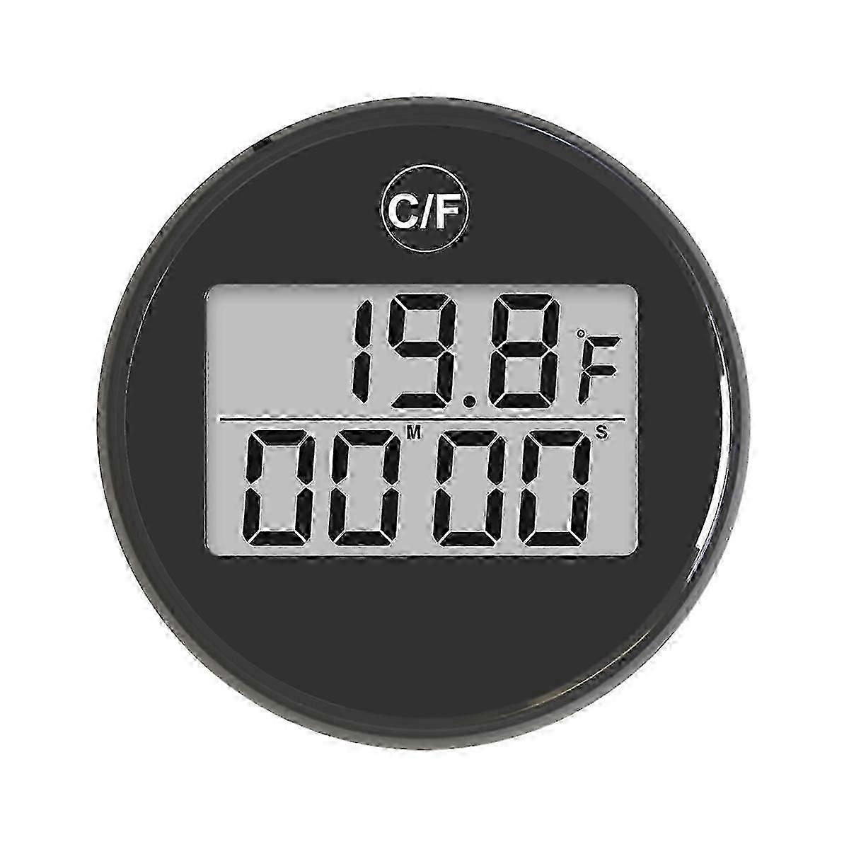 Water Bath Thermometer Small Floating Waterproof Ice Bath Thermometer with LCD Display Waterproof C