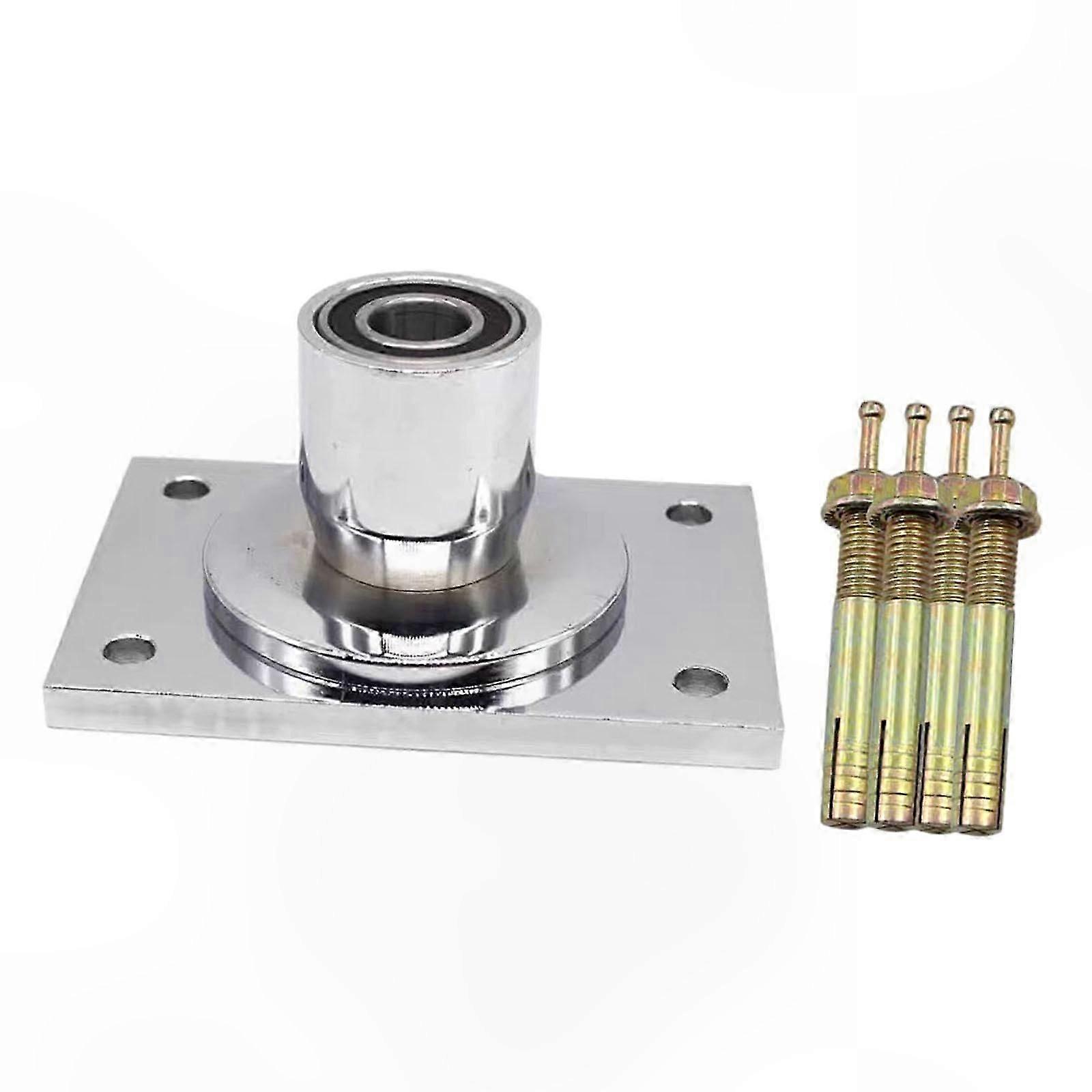 Dancing Pole Mounting Plate for Home Use with Perforated Design for Stability