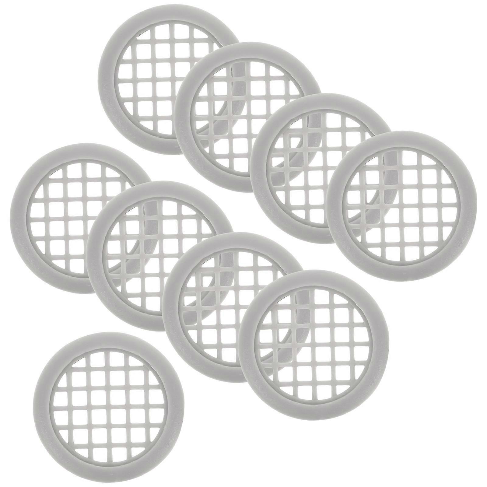Soffit Vent Round Decorative Vent Cover for Bathroom Cabinet 150Pcs