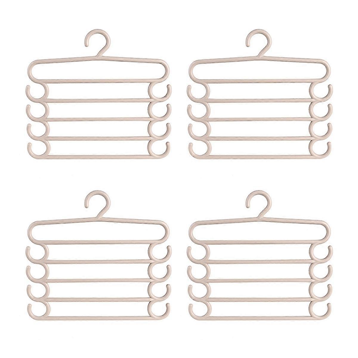 Pants Rack Multifunctional Household Saving Space Clothes 5 Layers A