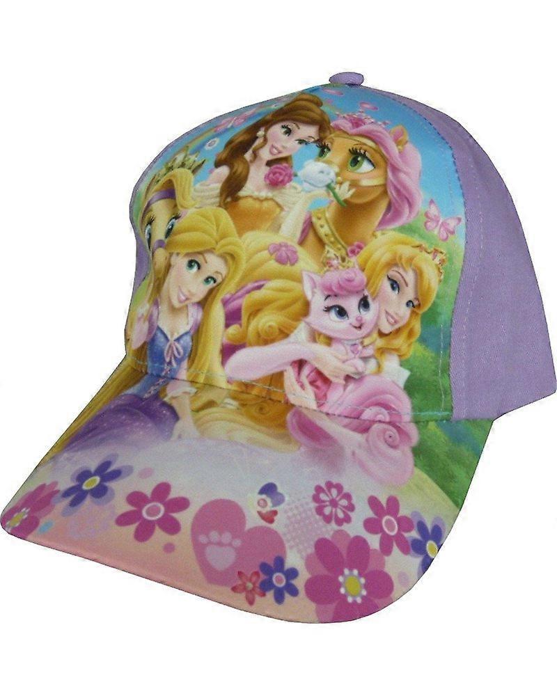 Girls Disney Princess Baseball Cap | Hat with Adjustable Back