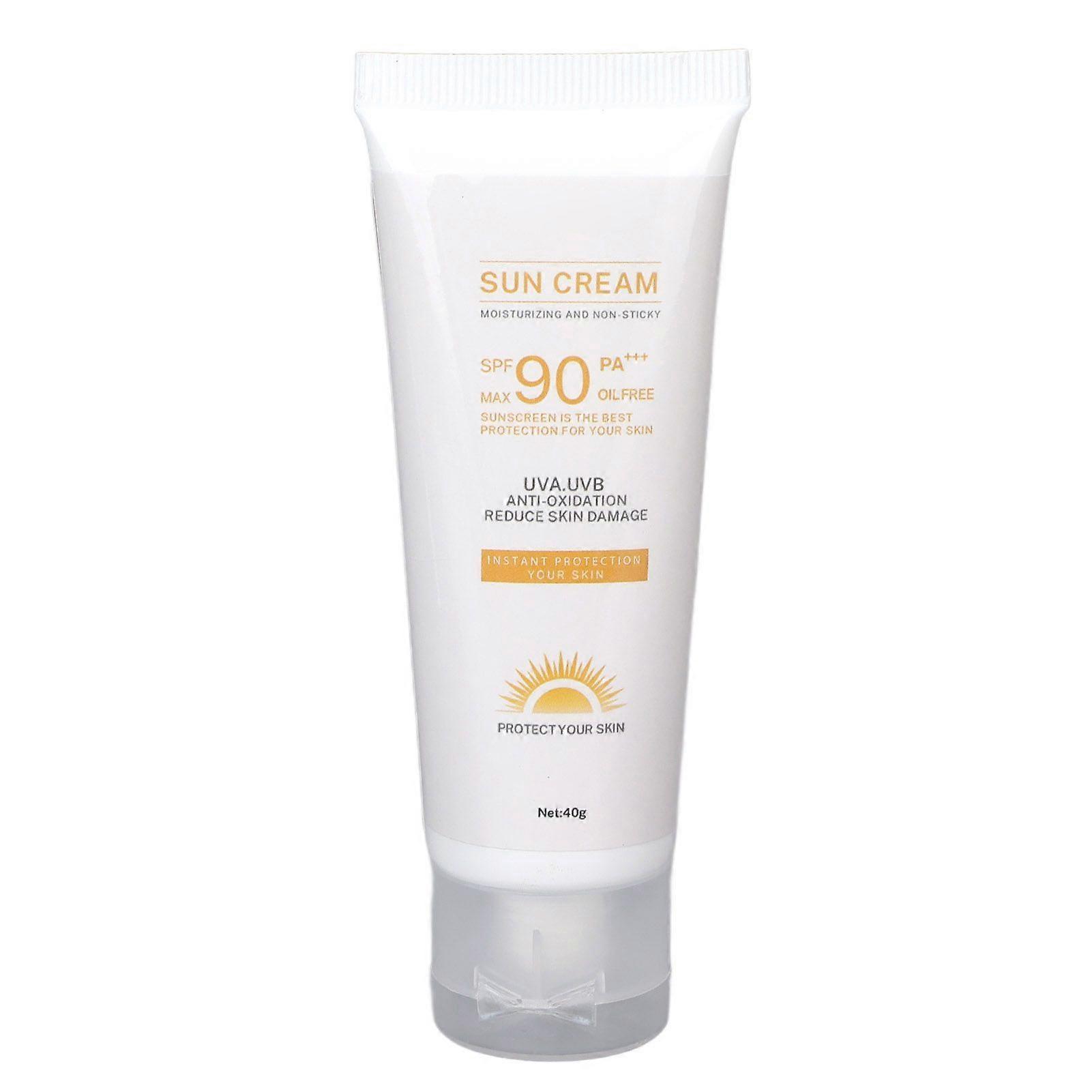 UVA UVB Protection Sunscreen Water Resistant Refreshing Moisturizing Sunblock for Men Women 1.4oz