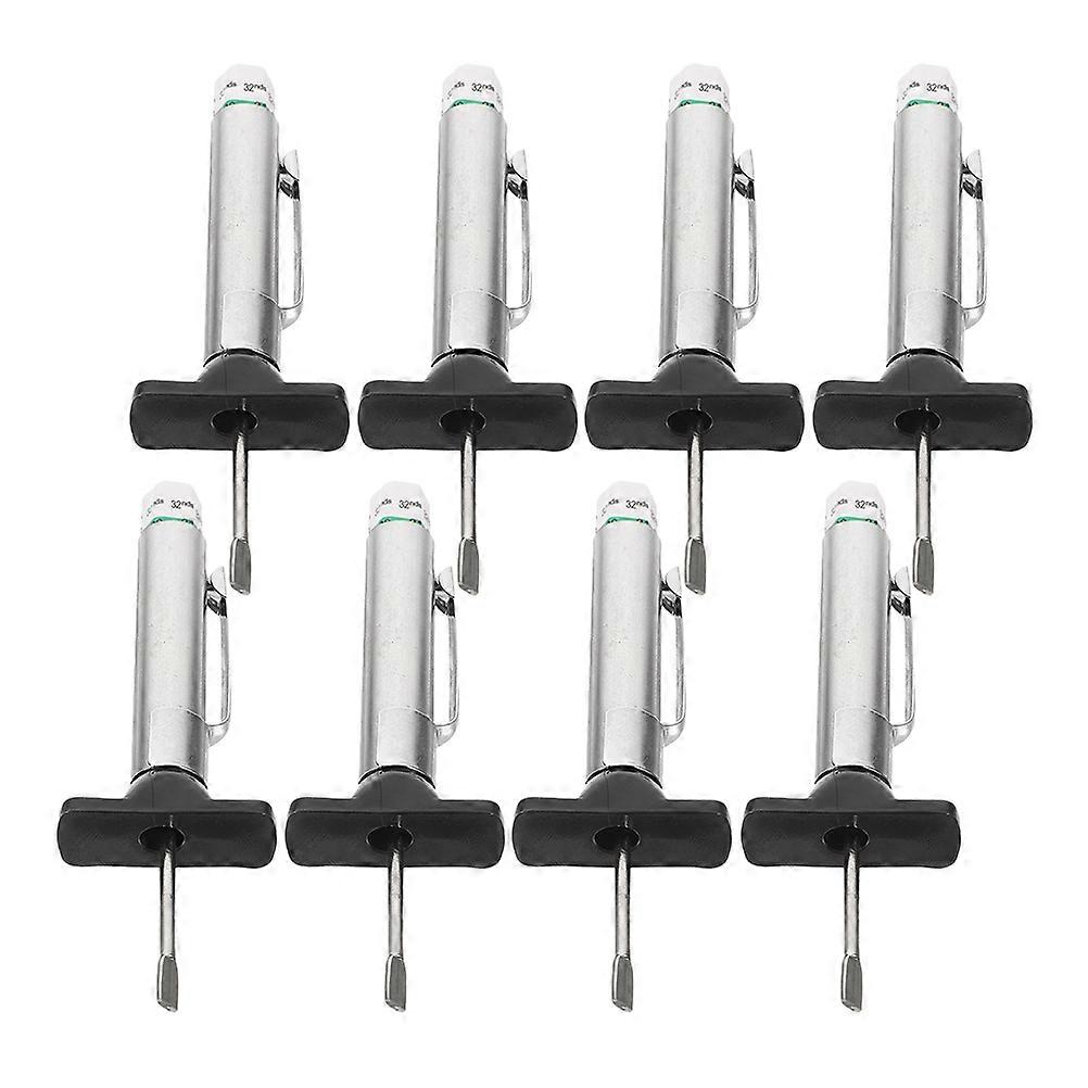 Tire Tread Measurement Tool For Vehicle Owners Practical Silver Depth Gauges 24Pcs