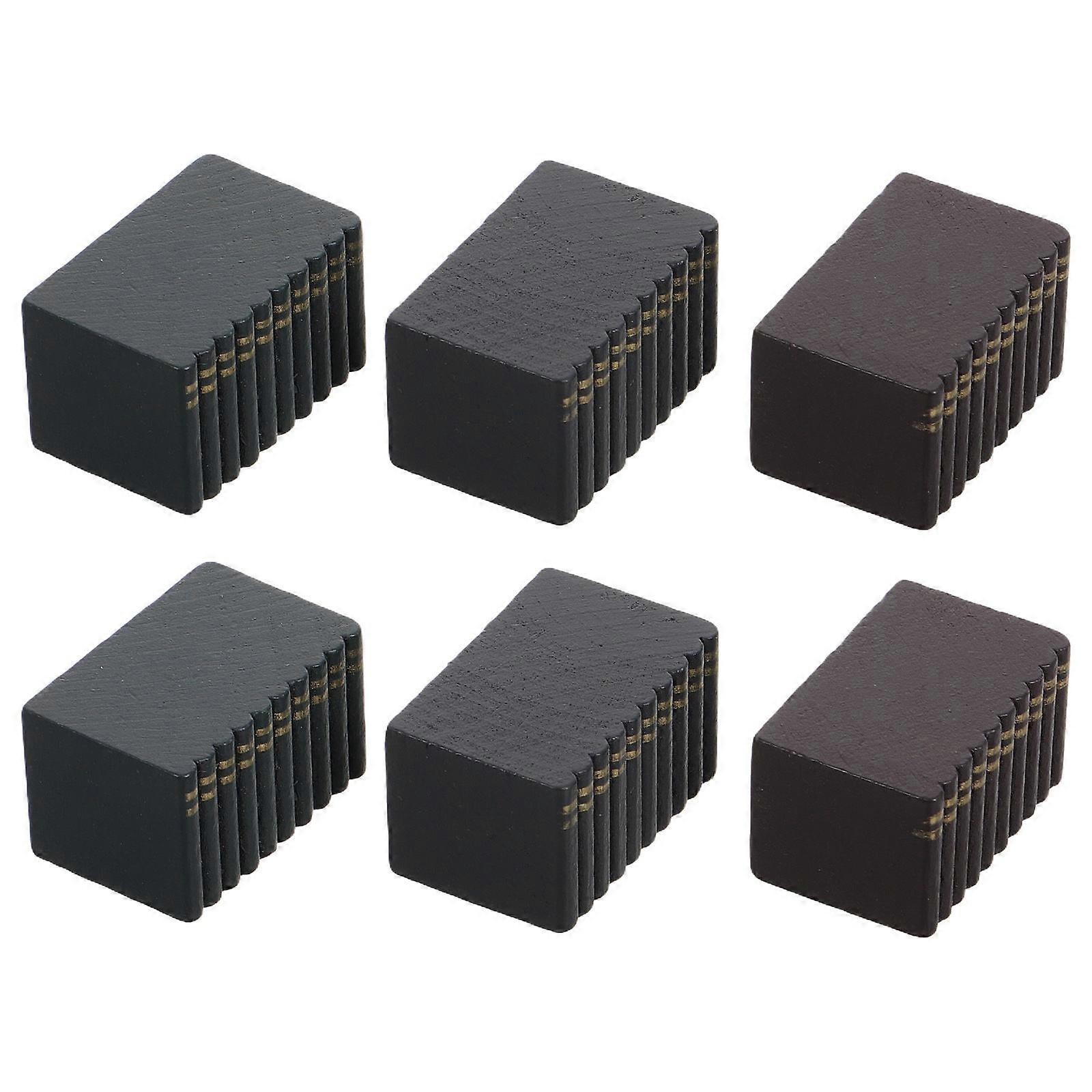 12 Pcs Miniature Wooden Books For Home Decor Dollhouse Accessories Space Saving Model With Unique Style And Craftsmanship