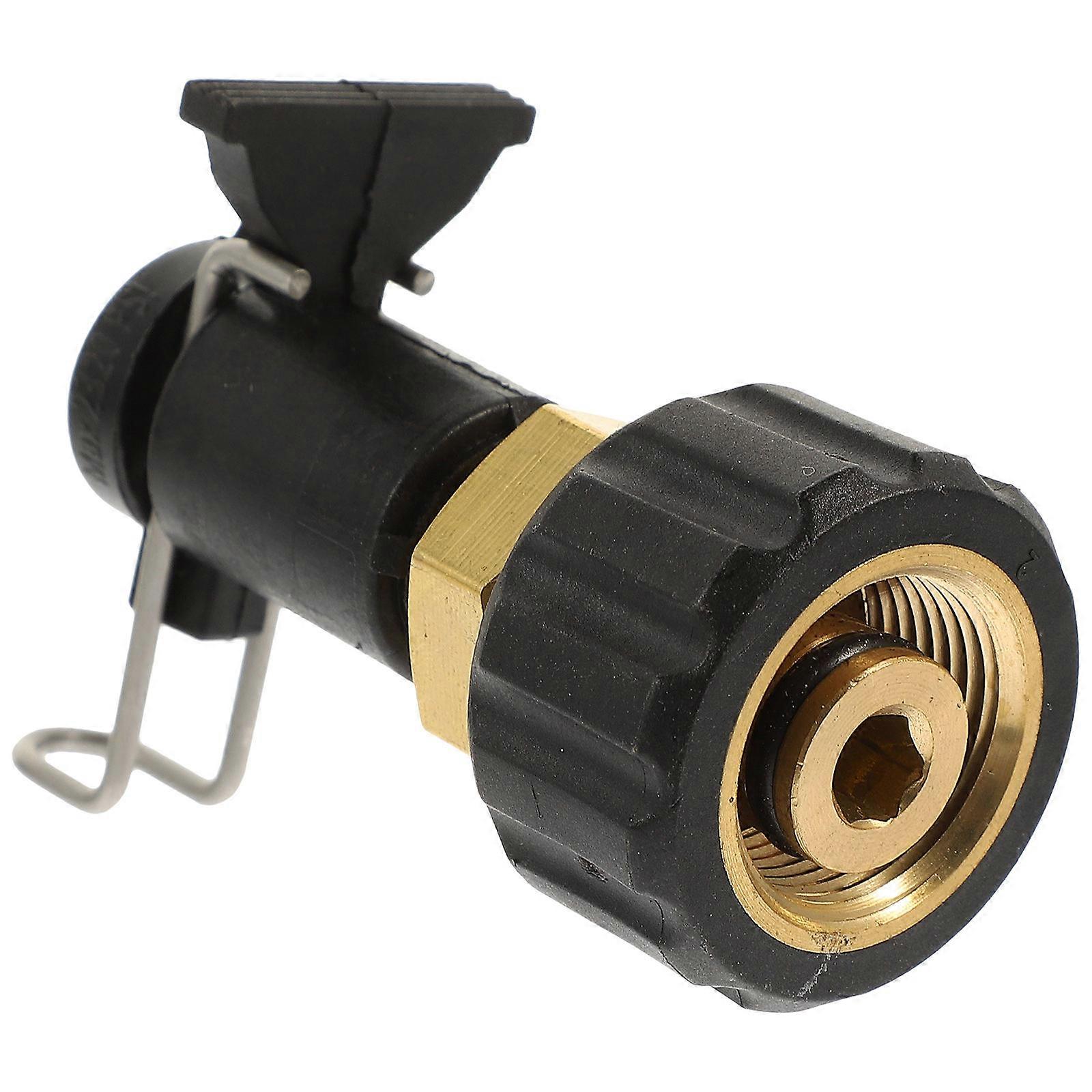 3Pcs Hose Nozzle Sprayer Adapter Quick Connect Fitting For Electric Washer High Pressure Hose Durable And Easy Installation