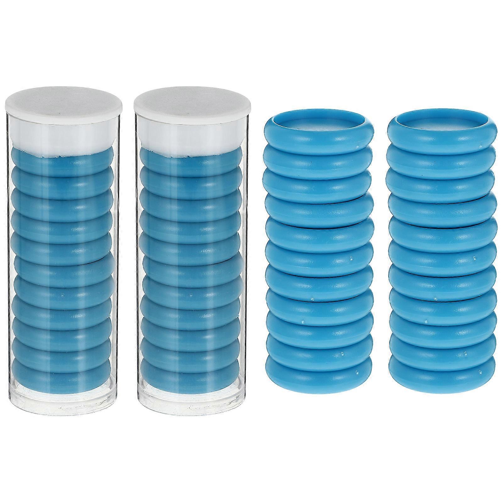 Plastic Binder Rings For Notepads And Planners 24mm Simple Design Premium ABS Material 88Pcs