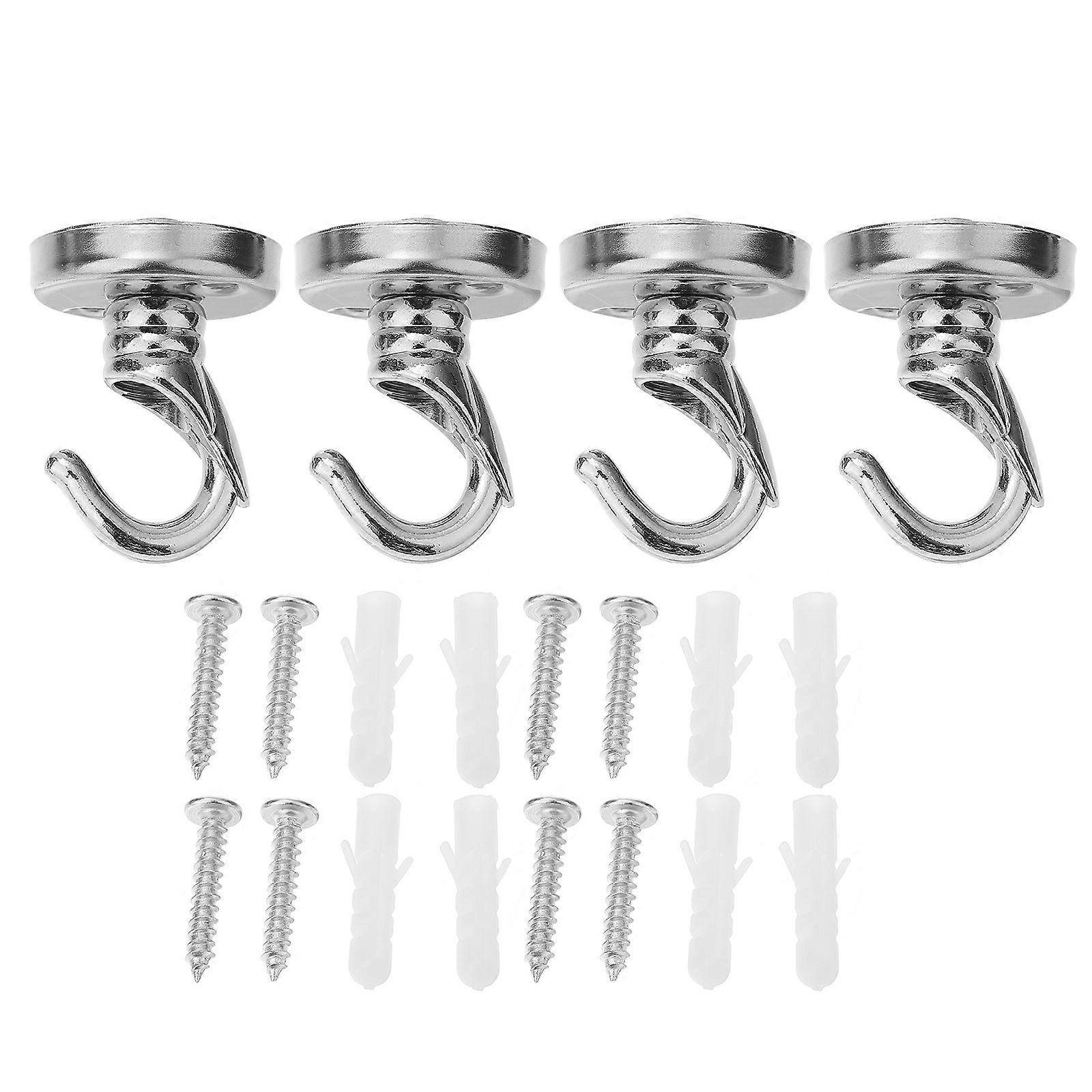 Heavy Duty Ceiling Hooks for Hanging Bird Feeders Iron Hooks 16Pcs