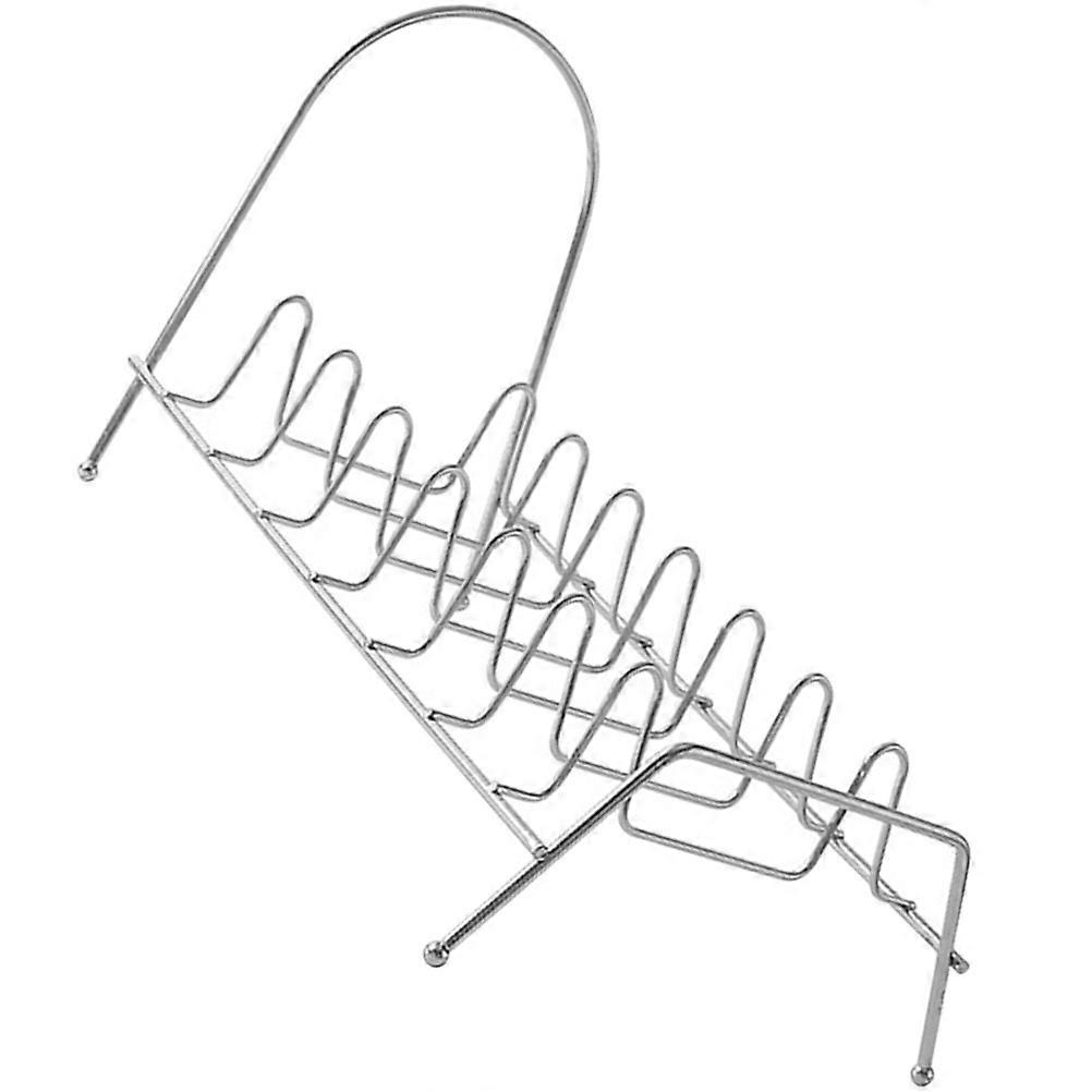 Bowl Drying Rack Stainless Steel Kitchen Organizer for Tableware 2Pcs