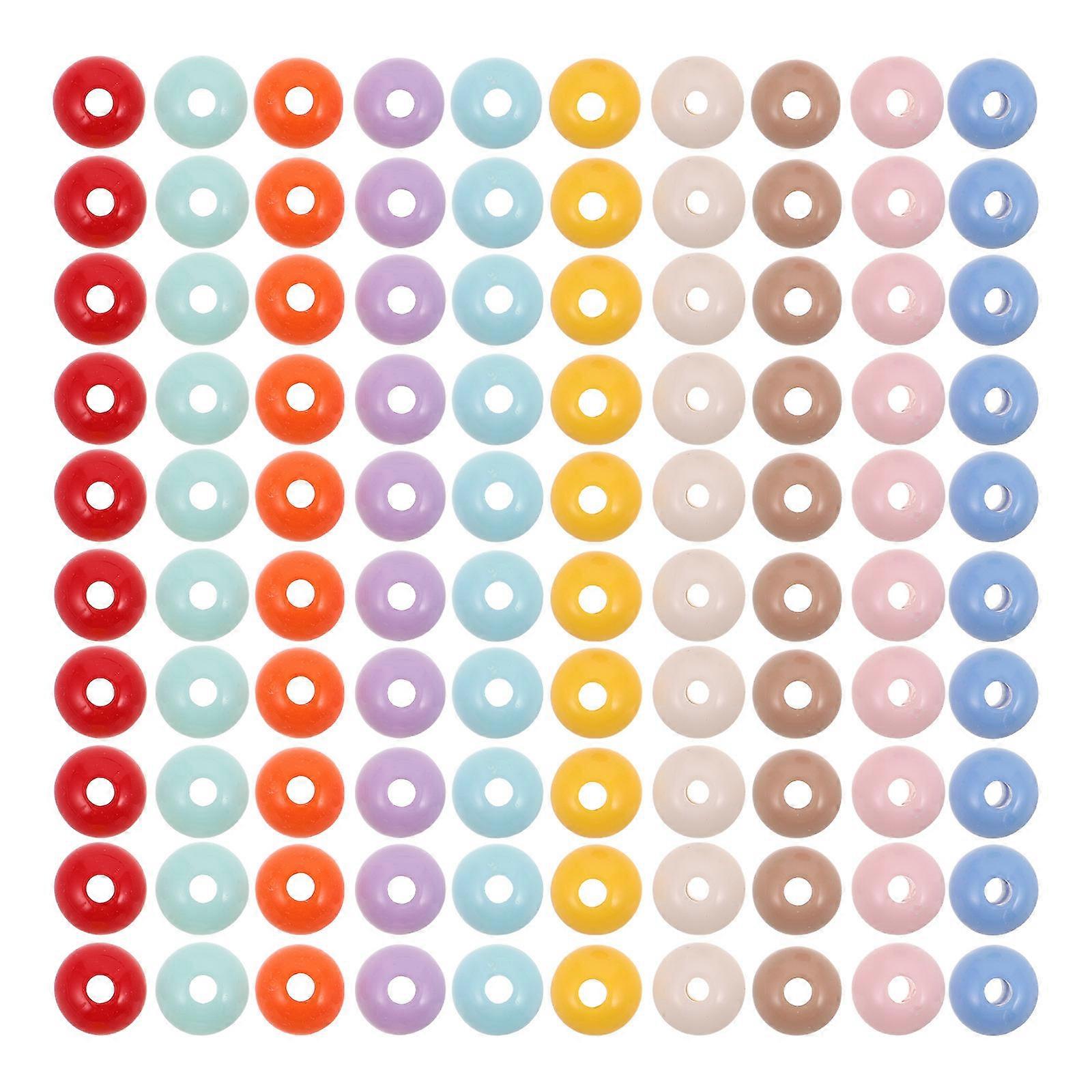 Lightweight Acrylic Beads 8mm Round Beads for DIY Craft Projects 500Pcs