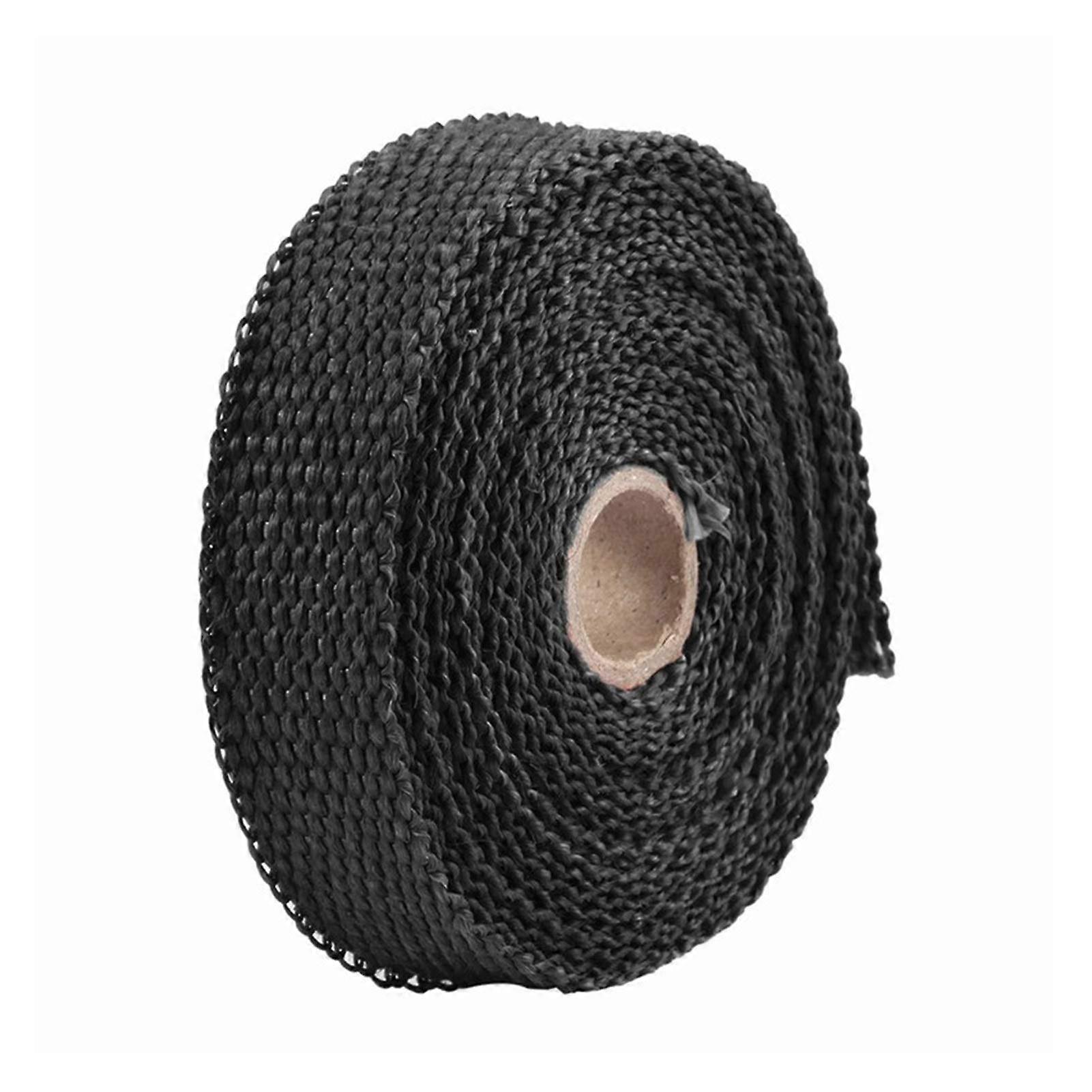 Exhaust Wrap 5M Length Car and Motorcycle Compatible Heat Wrap for Pipe Header Turbo Manifold AntiScald Thermal Tape