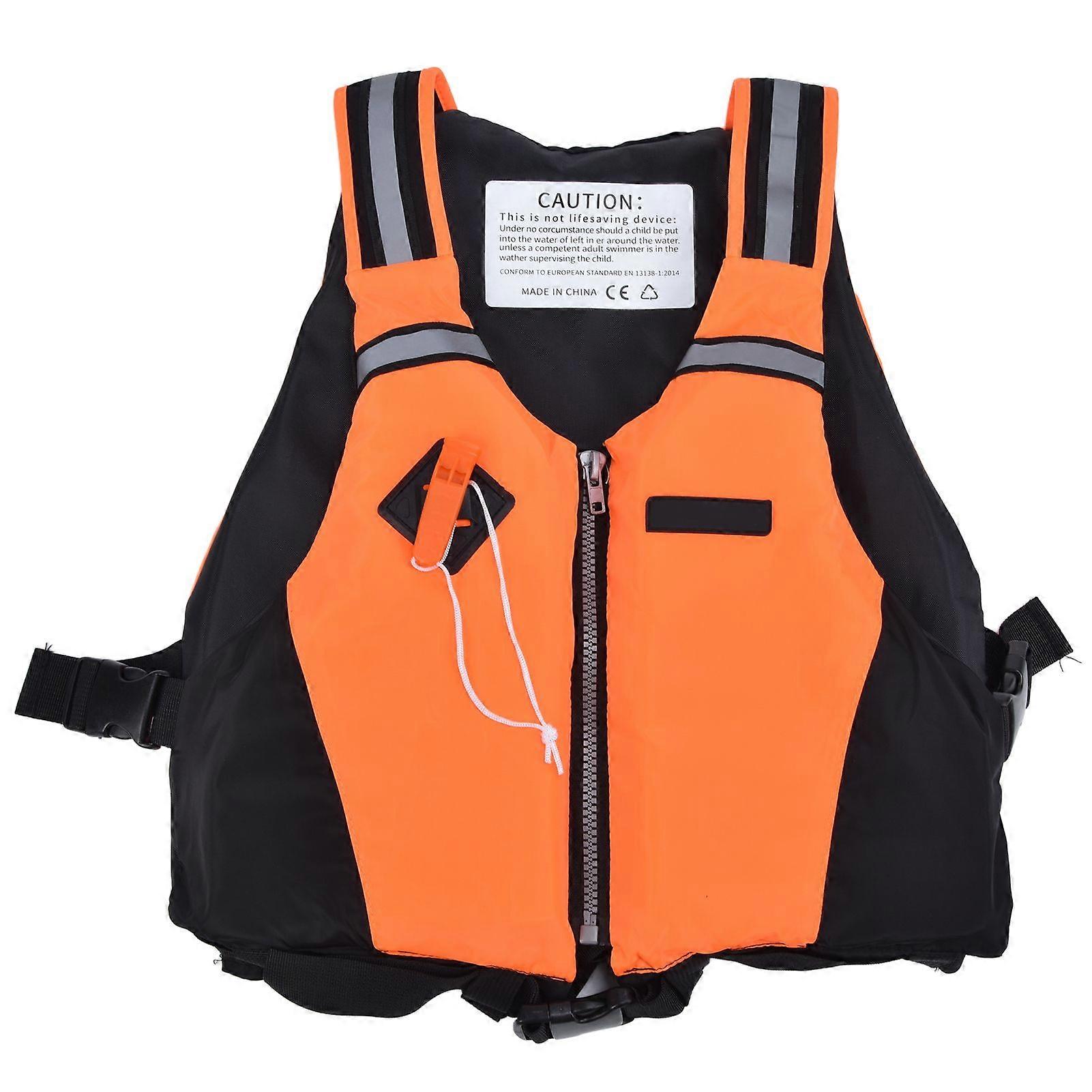 Fishing Vest Oversized Snorkeling Reflective Comfortable Large Capacity Non Professional Life Jacket for Surfing