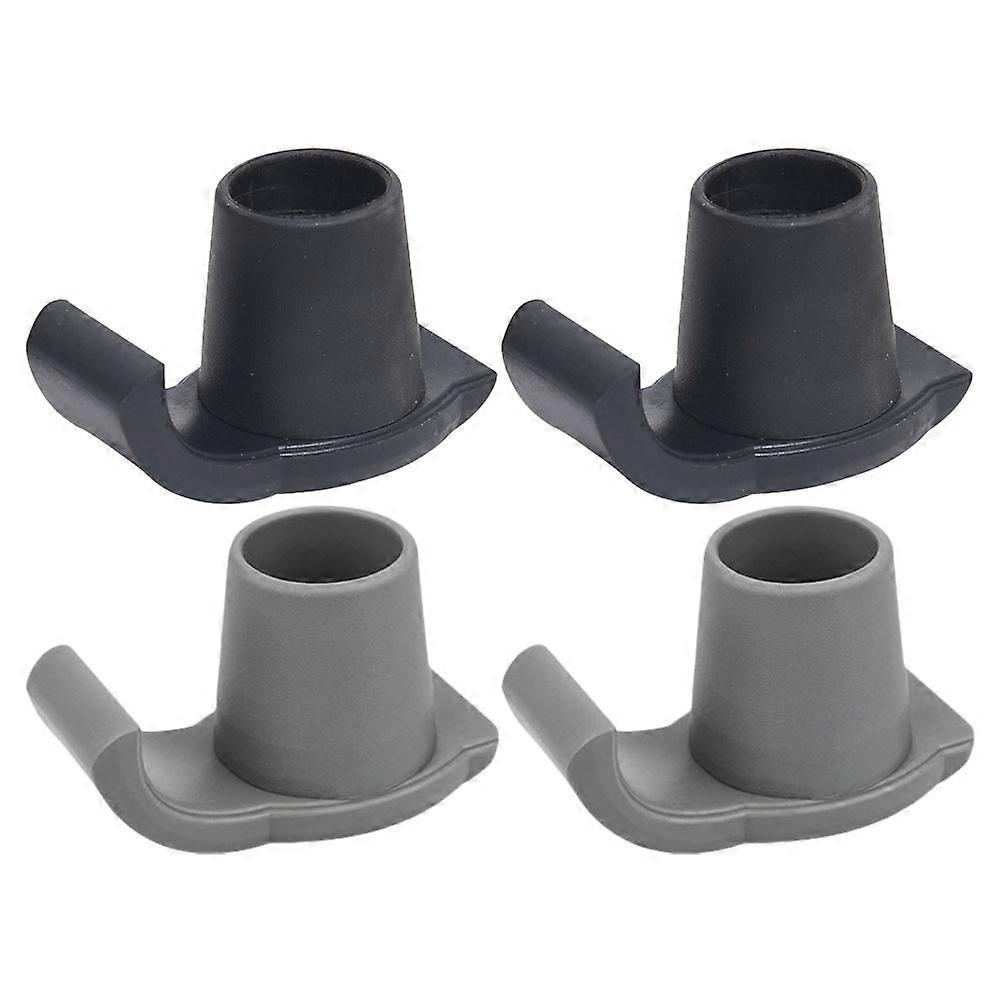 Anti-Slip Walker Accessories Glide Rubber Replacement for Folding Walkers 4Pcs