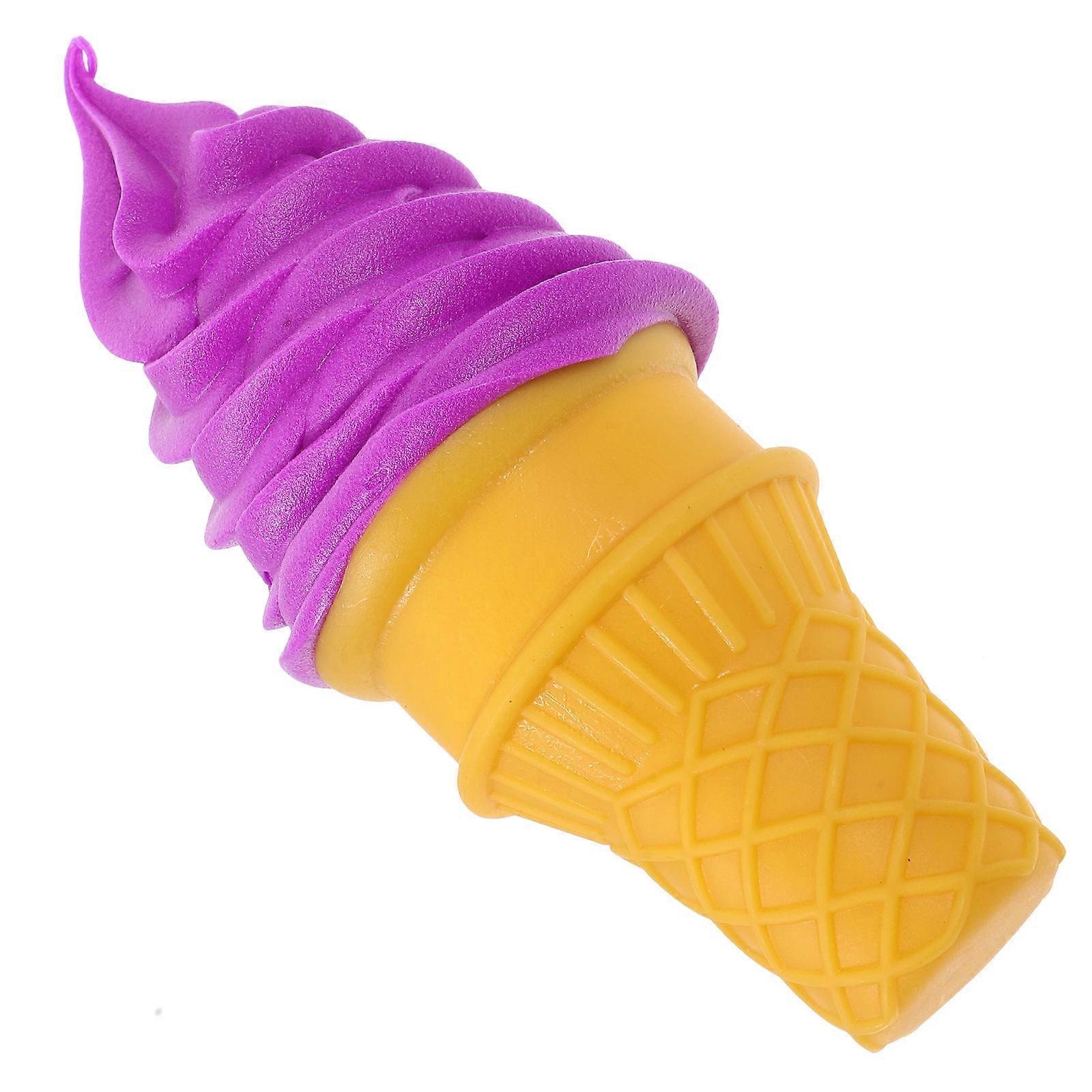 Artificial Ice Cream Model Plastic Cone for Decor Photo Prop