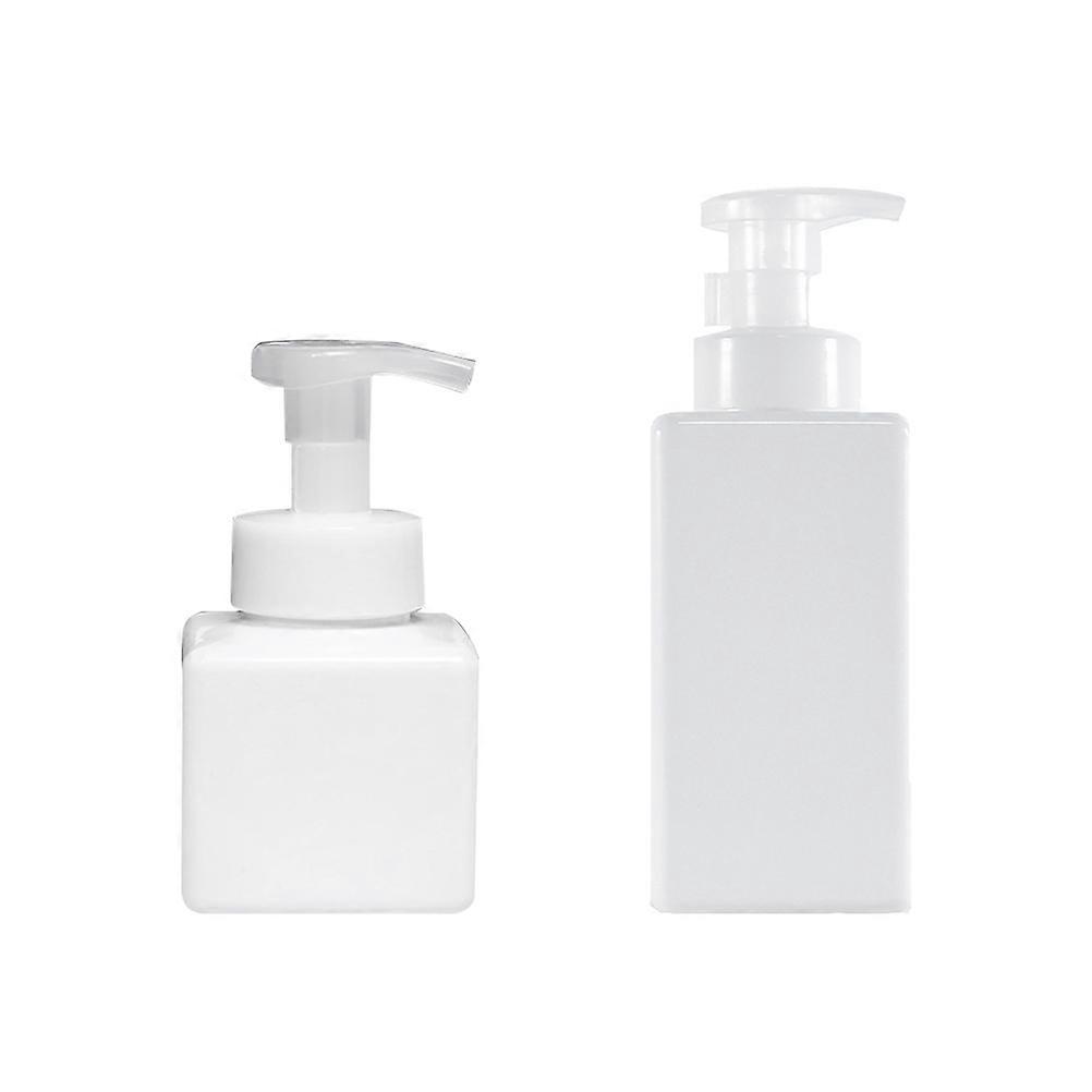 Foaming Soap Bottles Dispenser for Storage 2Pcs Reusable Pump Soap Bottles