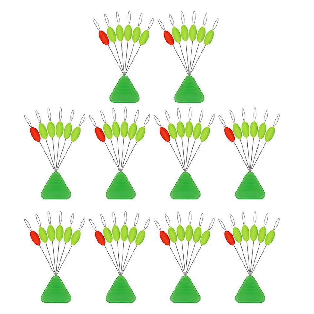 Fishing Tool Fluorescence Fishing Float for Outdoor Use 20Pcs