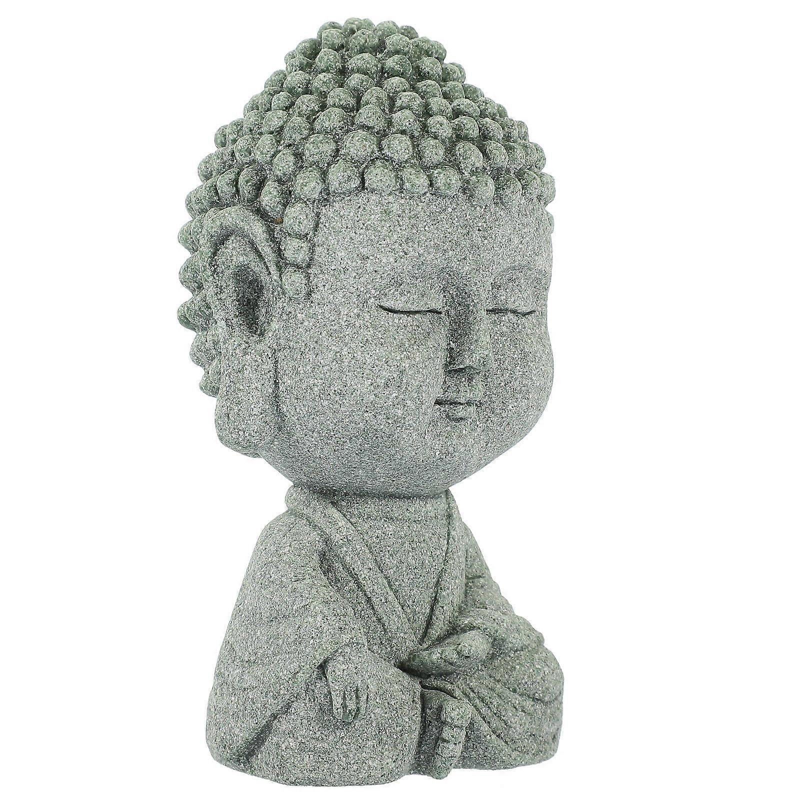Small Buddha Statue for Desktop Decor 4Pcs Buddha Figurine Set