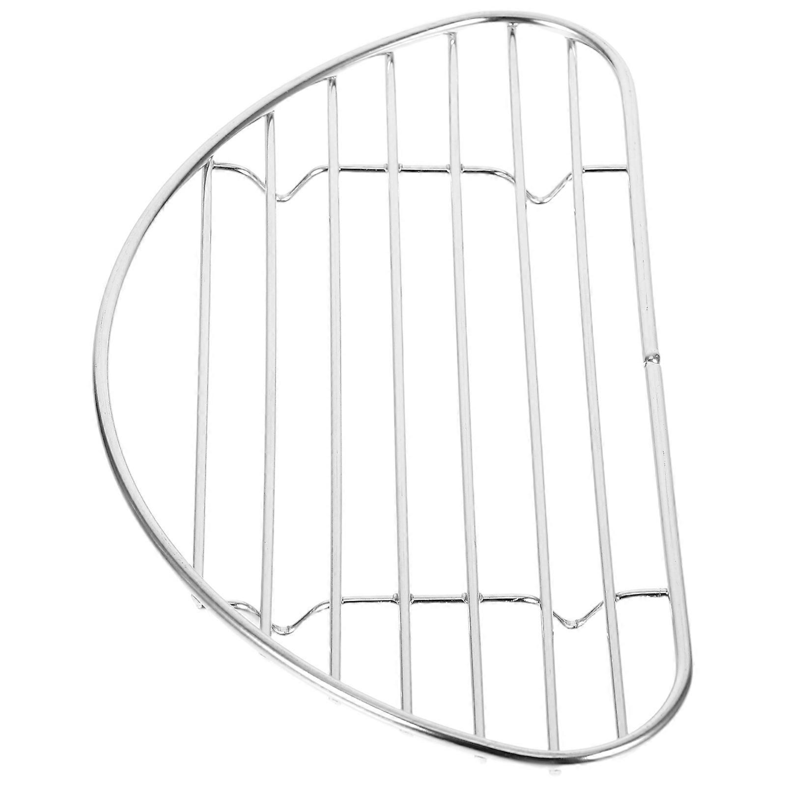 Silver Baking Rack Multifunctional Cooling Rack for Baking 4Pcs