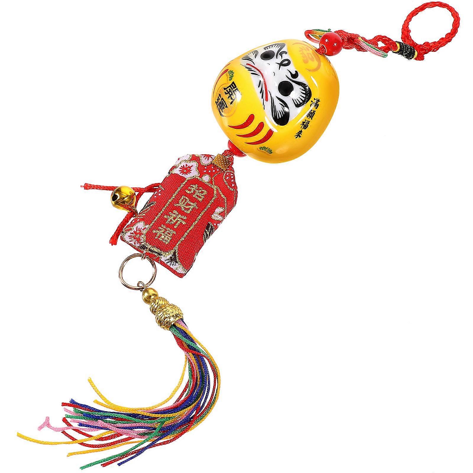 Ceramic Hanging Decor for Home and Car Use 2Pcs Pendants