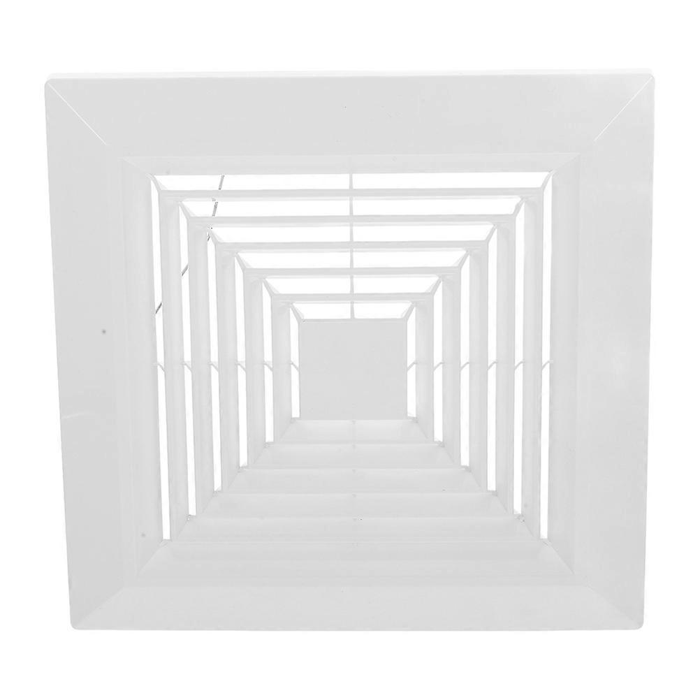 Bathroom Ceiling Vent Cover Square Exhaust Fan Cover with Spring 4Pcs