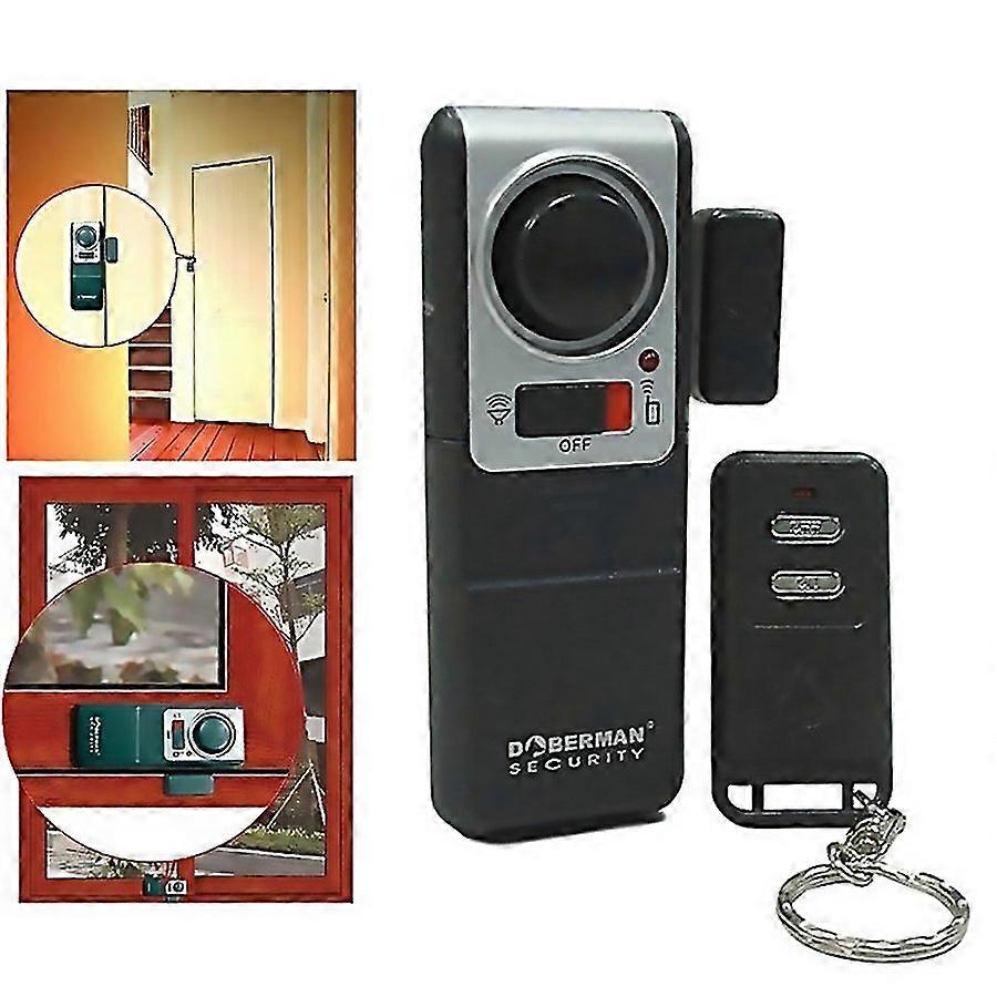 For Doberman Se0137 4 In 1 Household Antitheft Door And Window Magnetic Spring Sensor Super Loud Sim