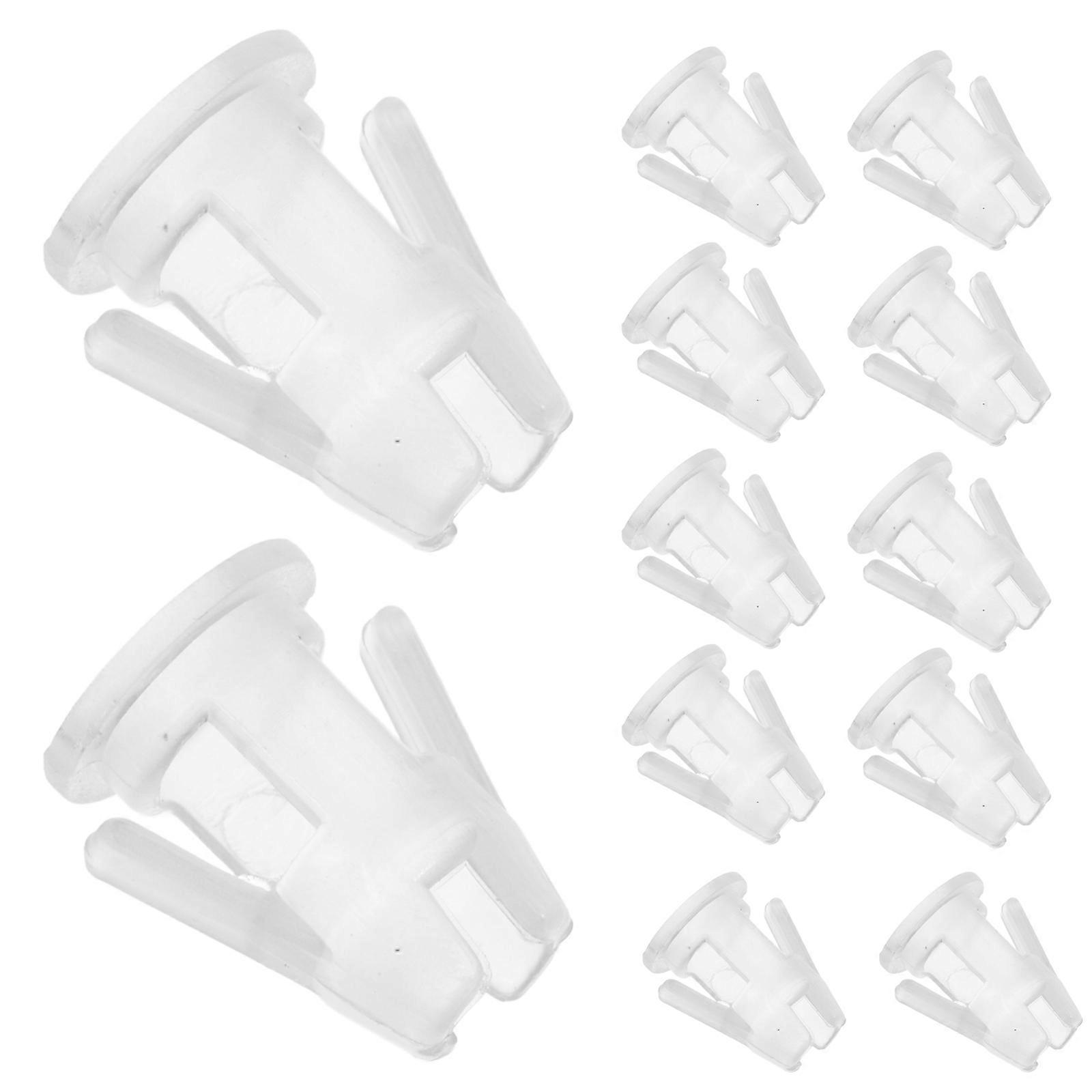 LED String Light Socket Cap for Protection Use 200Pcs Transparent Safety Plugs