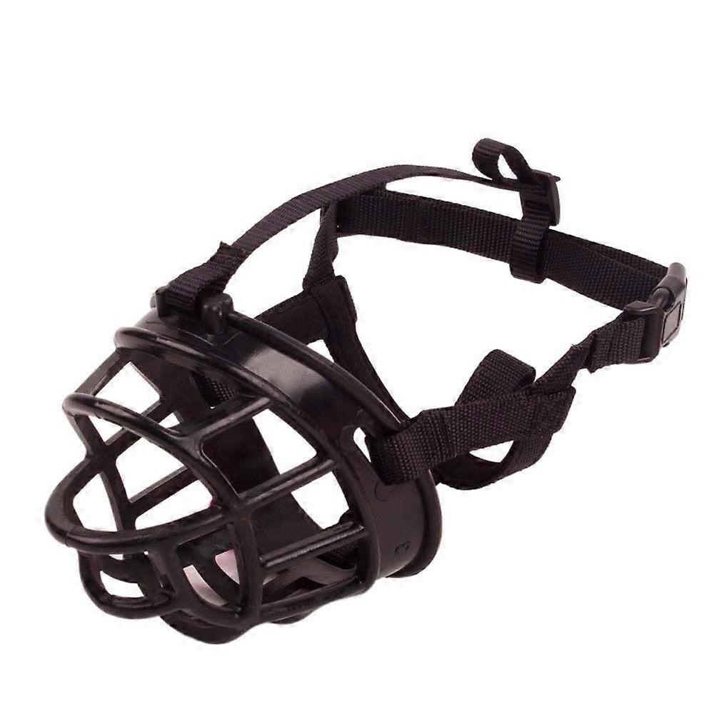 Adjustable Dog Muzzle Soft Silicone Breathable Strong Basket Small Medium Large-