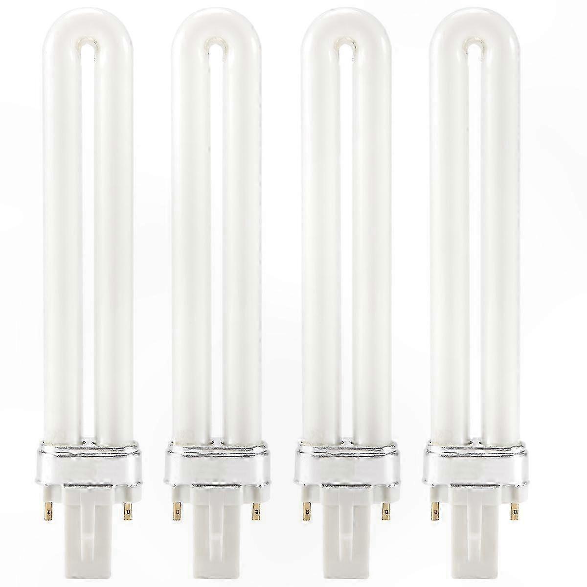 UV Nail Lamp Replacement Bulbs, 4-Pack 9W Tubes for 36W Curing Dryer