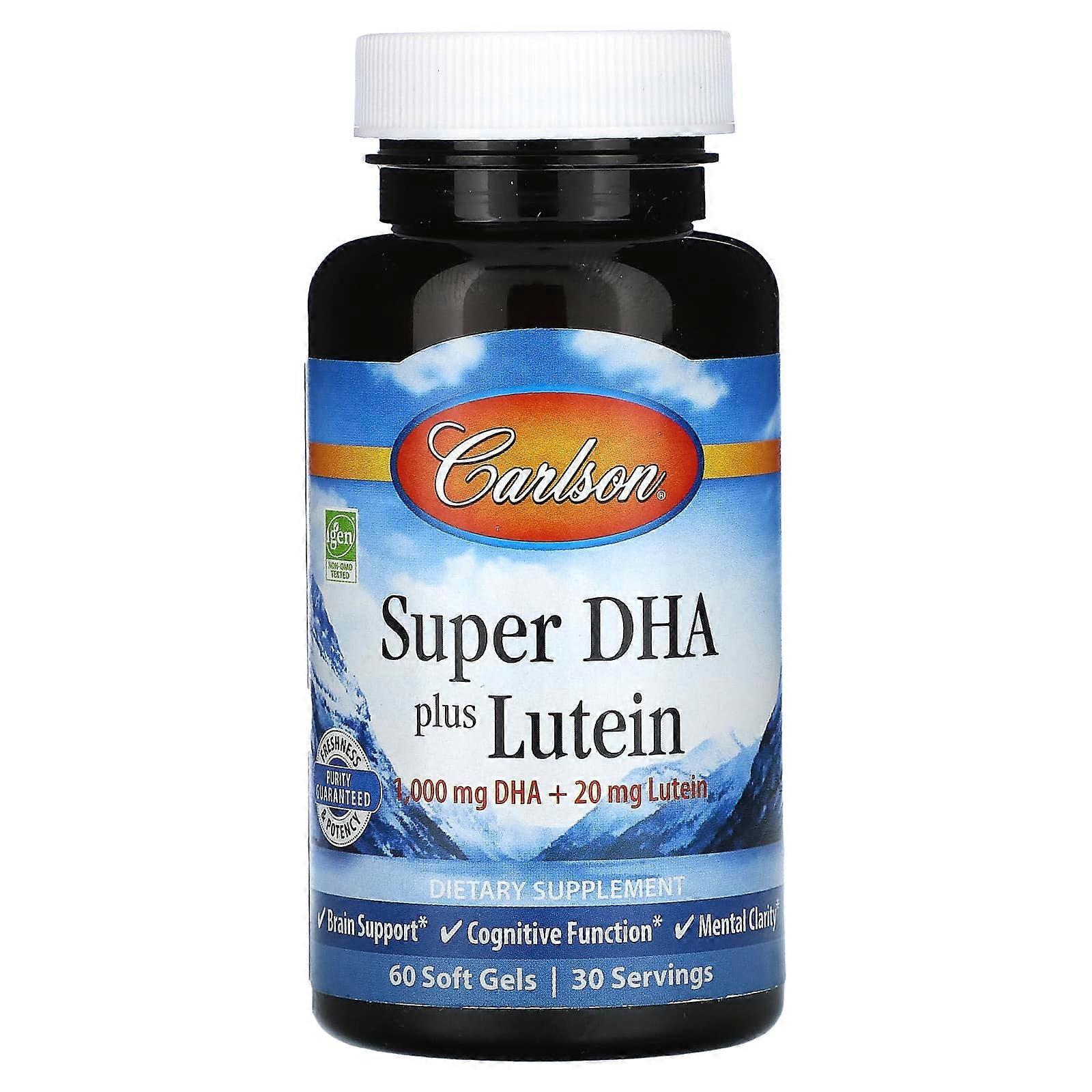 Super DHA Plus Lutein, 60 Soft Gels