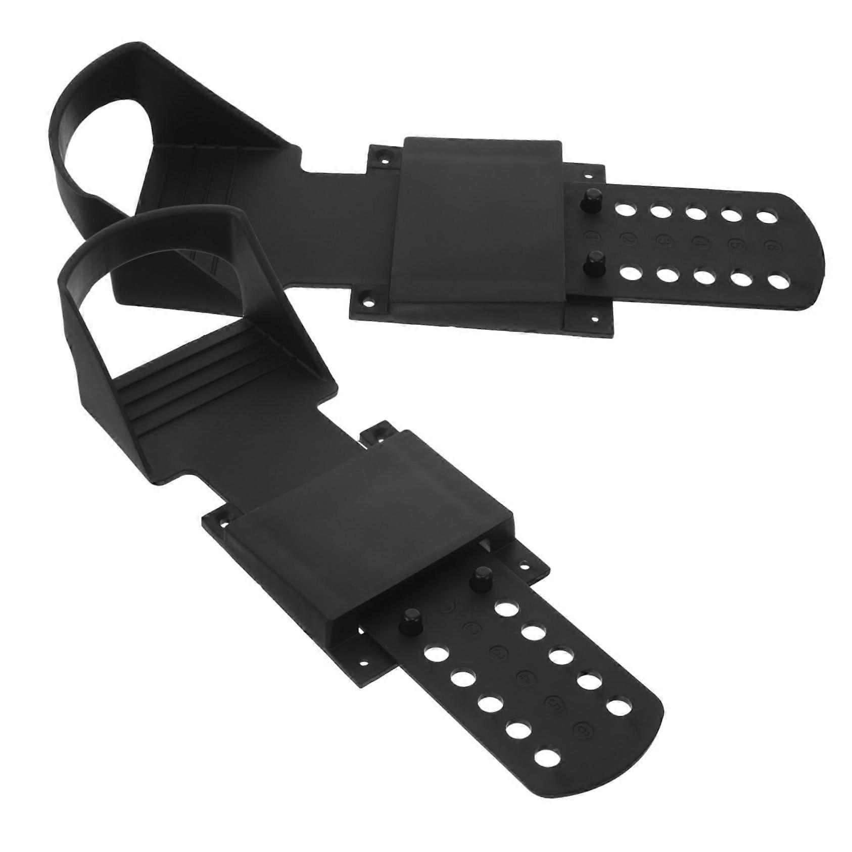 Exercise Rowing Machine Foot Pedals Replacement For Rower, Water/Wind Resistance Compatible, JointFriendly Home Gym