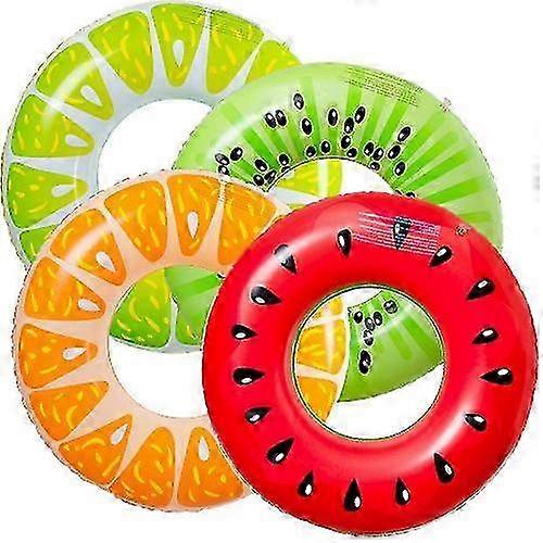 25-26 Inflatable Fruit Pool Floats For Kids