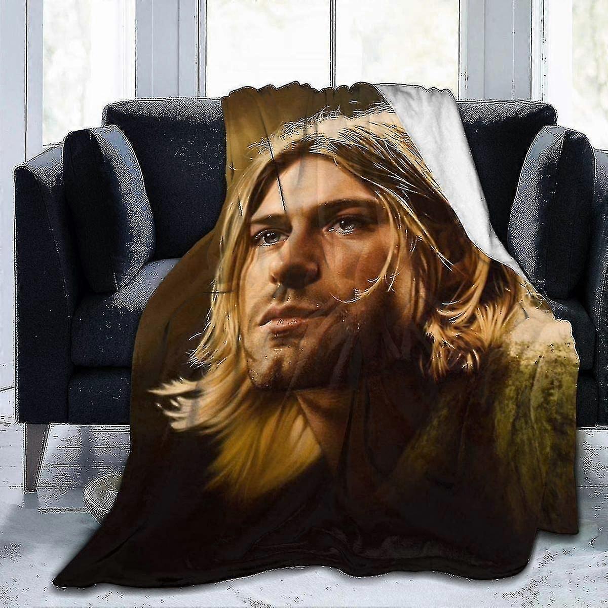 Blanket Kurt Cobain Blanket Soft Blanket Flannel Throw Blanket For Children/adults -u309