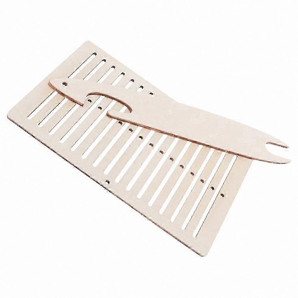 Weaving Shuttle Tool Set for Crafting Bracelets and Bag Straps, Ideal for DIY Projects, 2 Pack