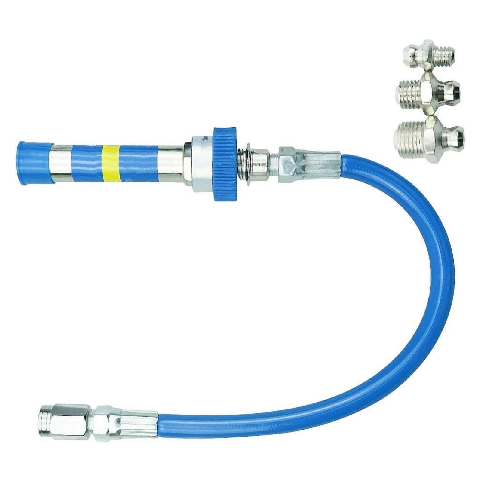 Grease Guns Coupler Fitting High Elasticity Spring Lock Release Mechanism High Pressure Grease Adapter For Lubrication Multicolor