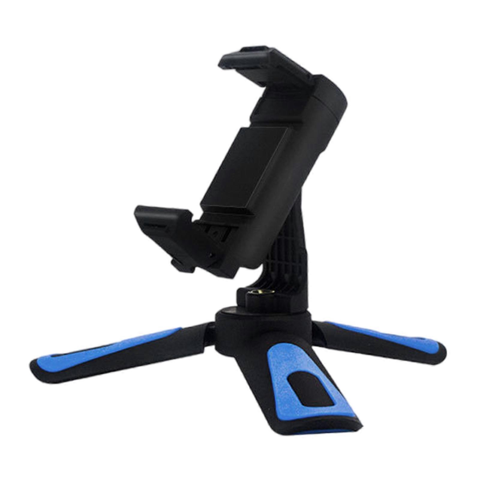 Ergonomic Portable Cell Phones Tripod Universal Smartphone Stand Holder Easy to Carry for Streaming Video Conference Multicolor