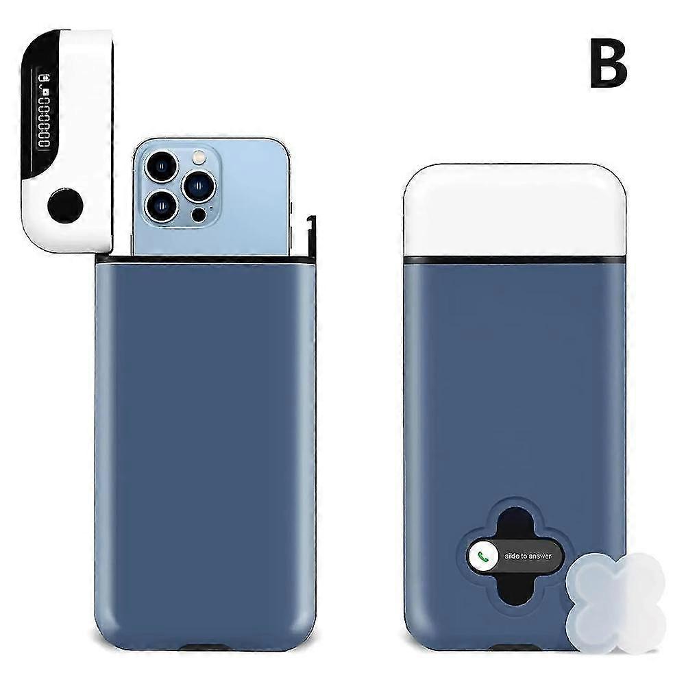 Timer lock box for cell phone to improve focus and productivity