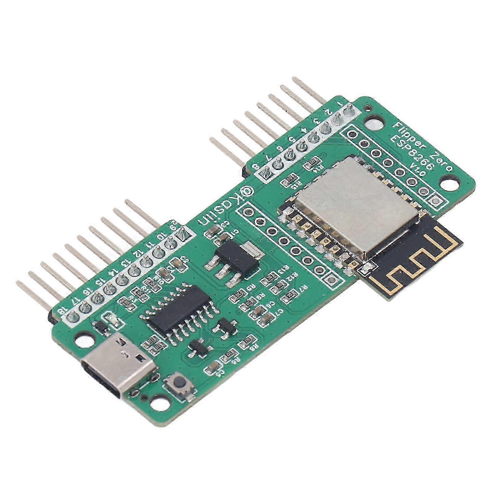 Flipper Zero Compatible ESP8266 WiFi Module with Serial Port CH340C