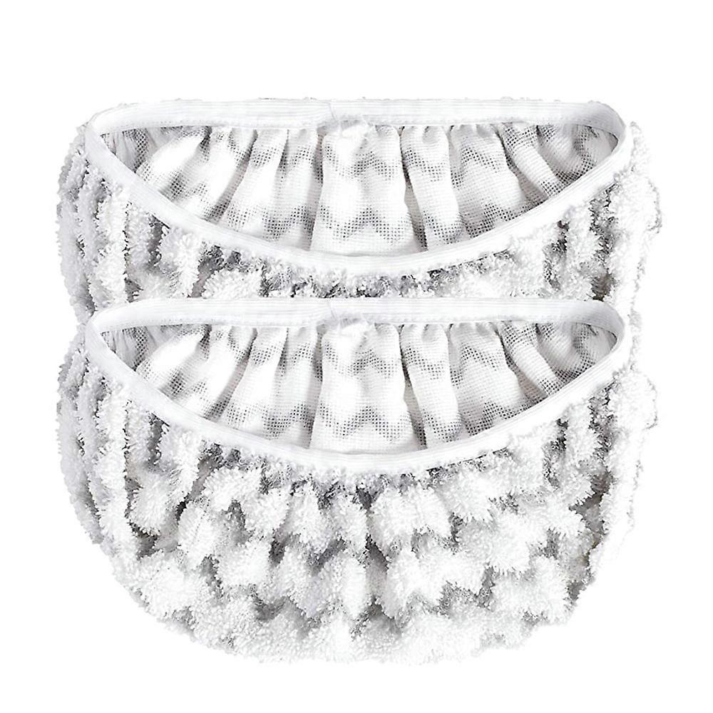 2 Pack Microfiber Reusable Mop Pads for Swiffer Sweeper for Wet & Dry