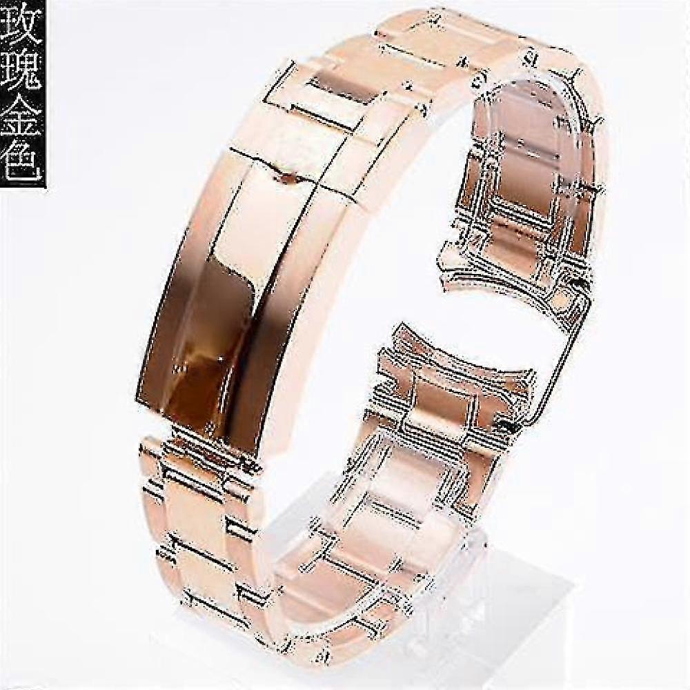 Λουράκι ρολογιού για Rolex Submariner - 21mm χρυσή αλυσίδα από ανοξείδωτο ατσάλι