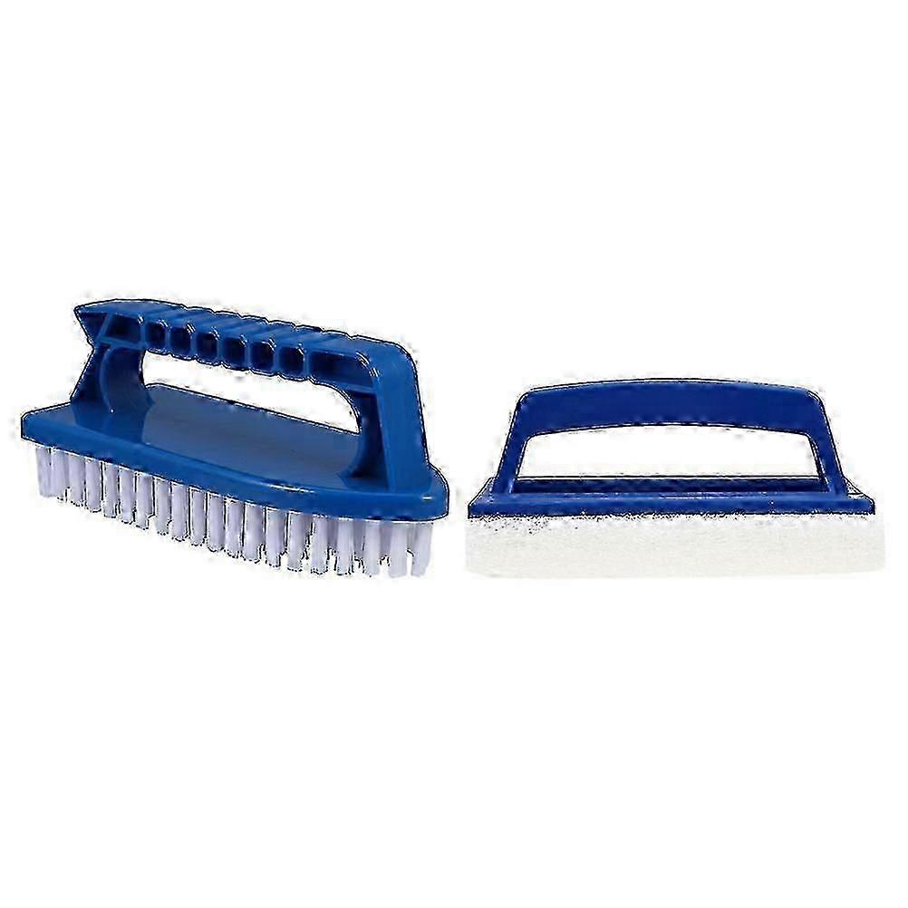 2pcs Swimming Pool Clean Brush Pool Cleaning Brush Tool Practical Cleaning Brush
