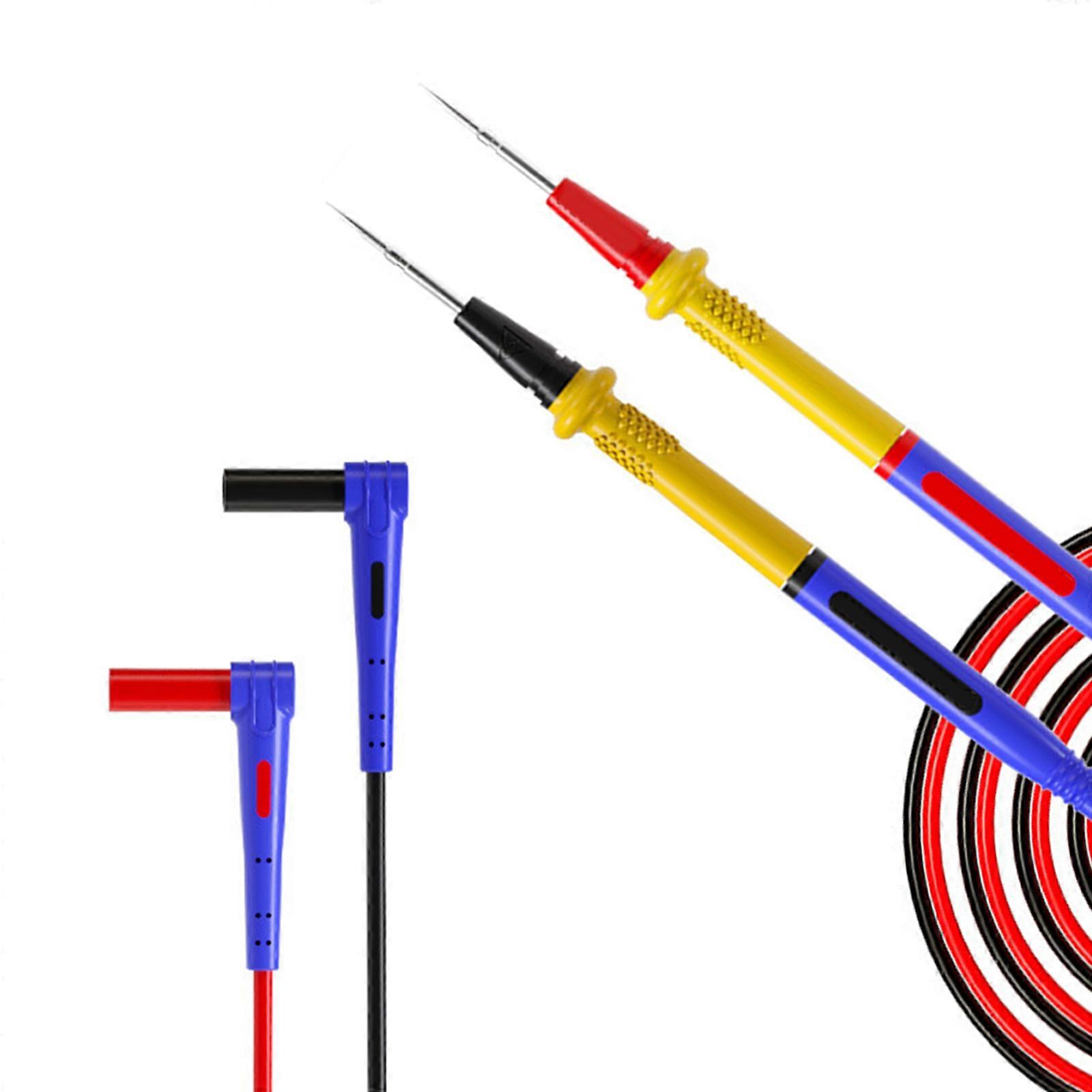 Professional Test Probes 1000V 20A Universal Digital Multimeter Probe Test Leads Pen Tip For Multimeter Multicolor