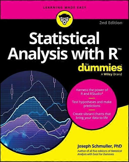 Statistical Analysis With R For Dummies by Joseph Schmuller Paperback